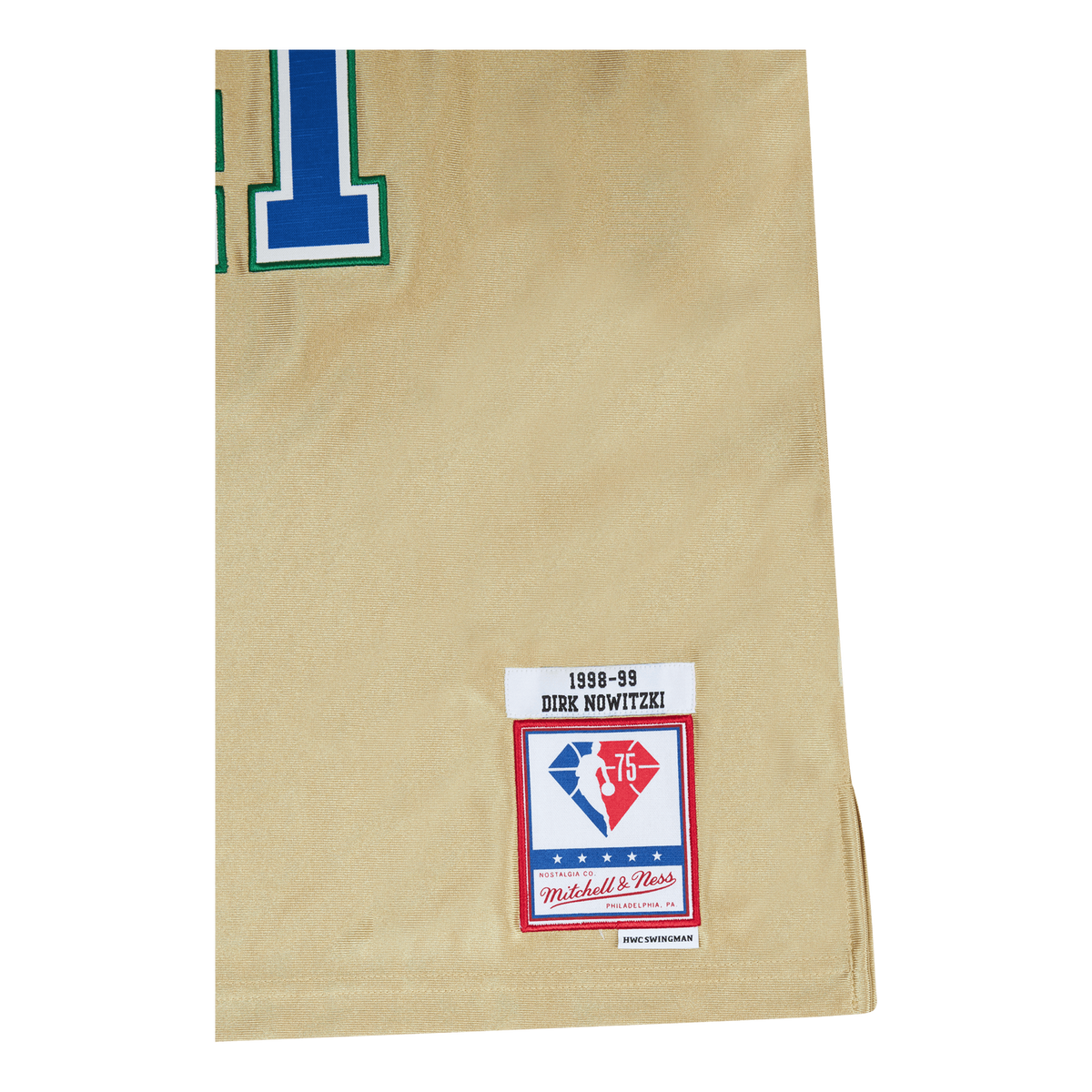 Mavs Nba 75th Gold Swingman