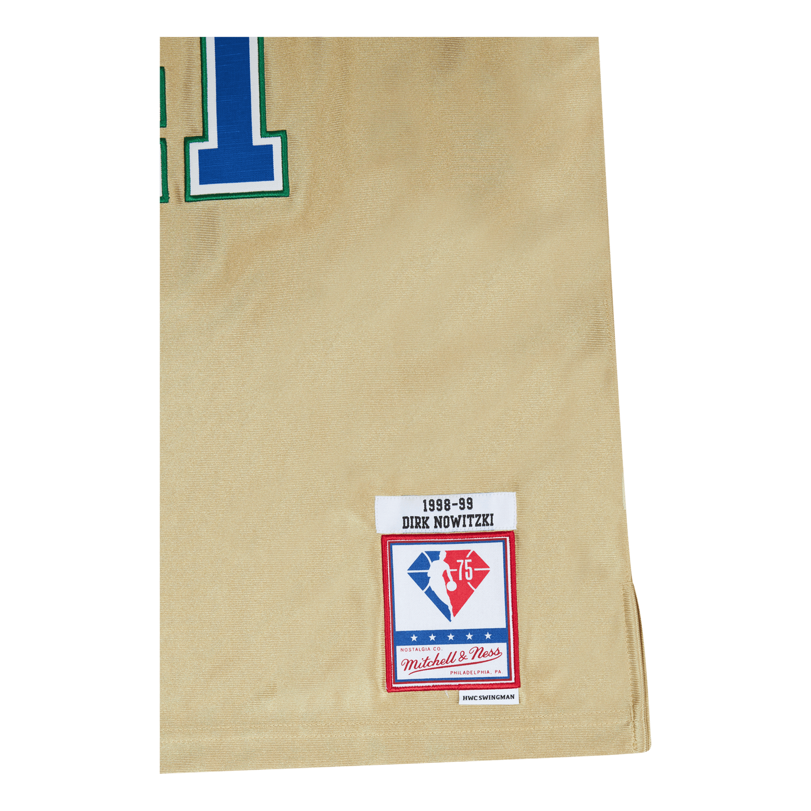 Mavs Nba 75th Gold Swingman