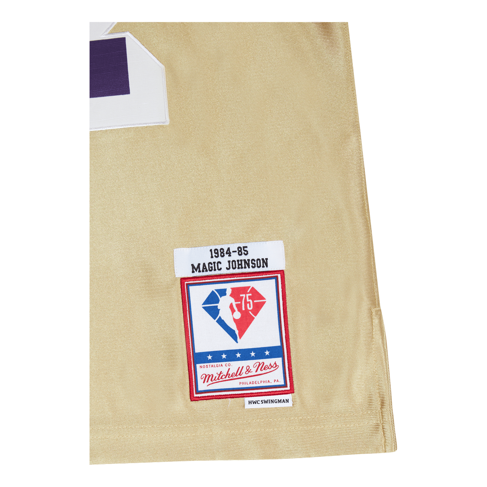 Lakers Nba 75th Gold Swingman Gold