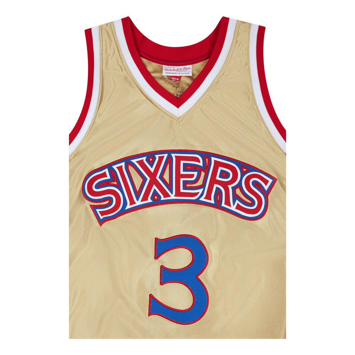 76ers Nba 75th Gold Swingman