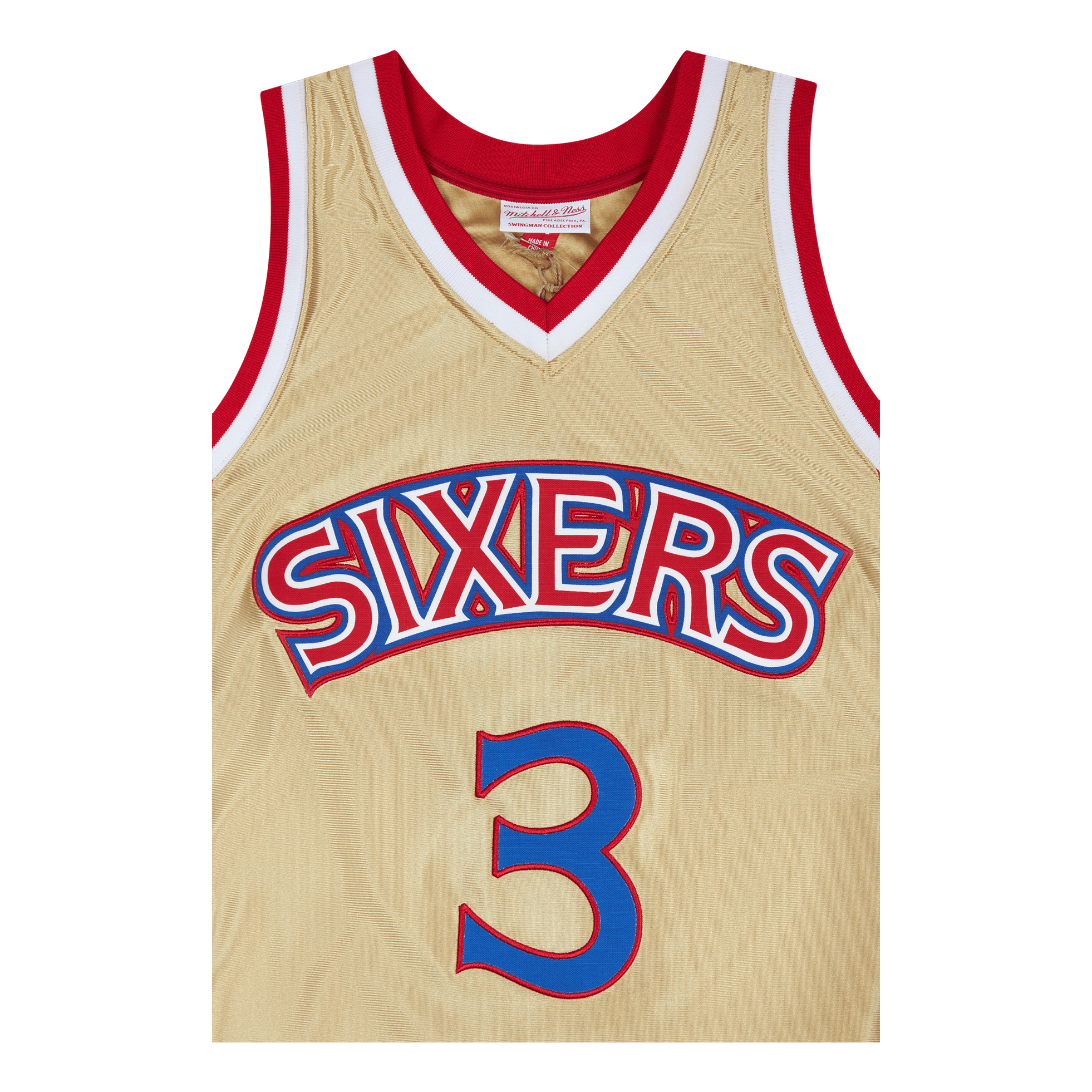 76ers Nba 75th Gold Swingman