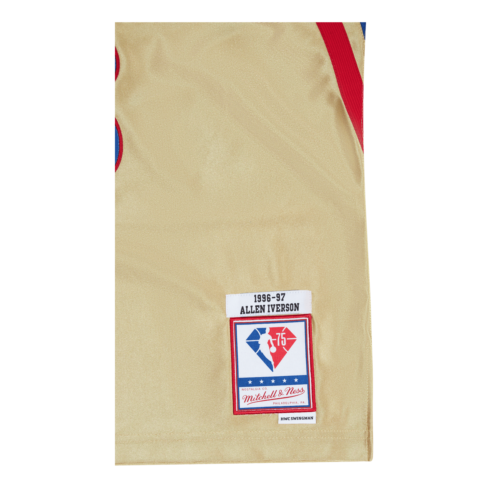 76ers Nba 75th Gold Swingman
