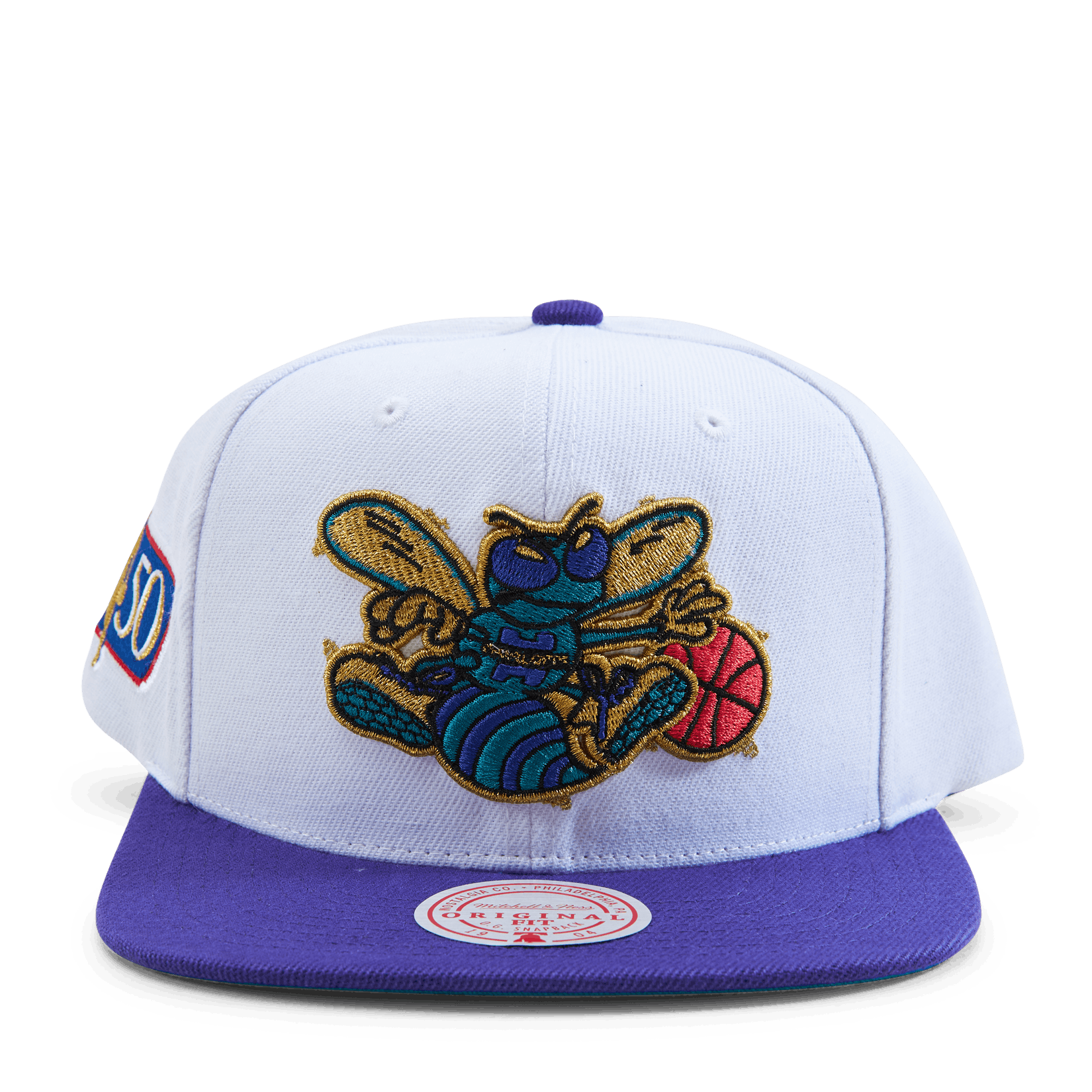 Hornets NBA 50th Anniversity Snapback