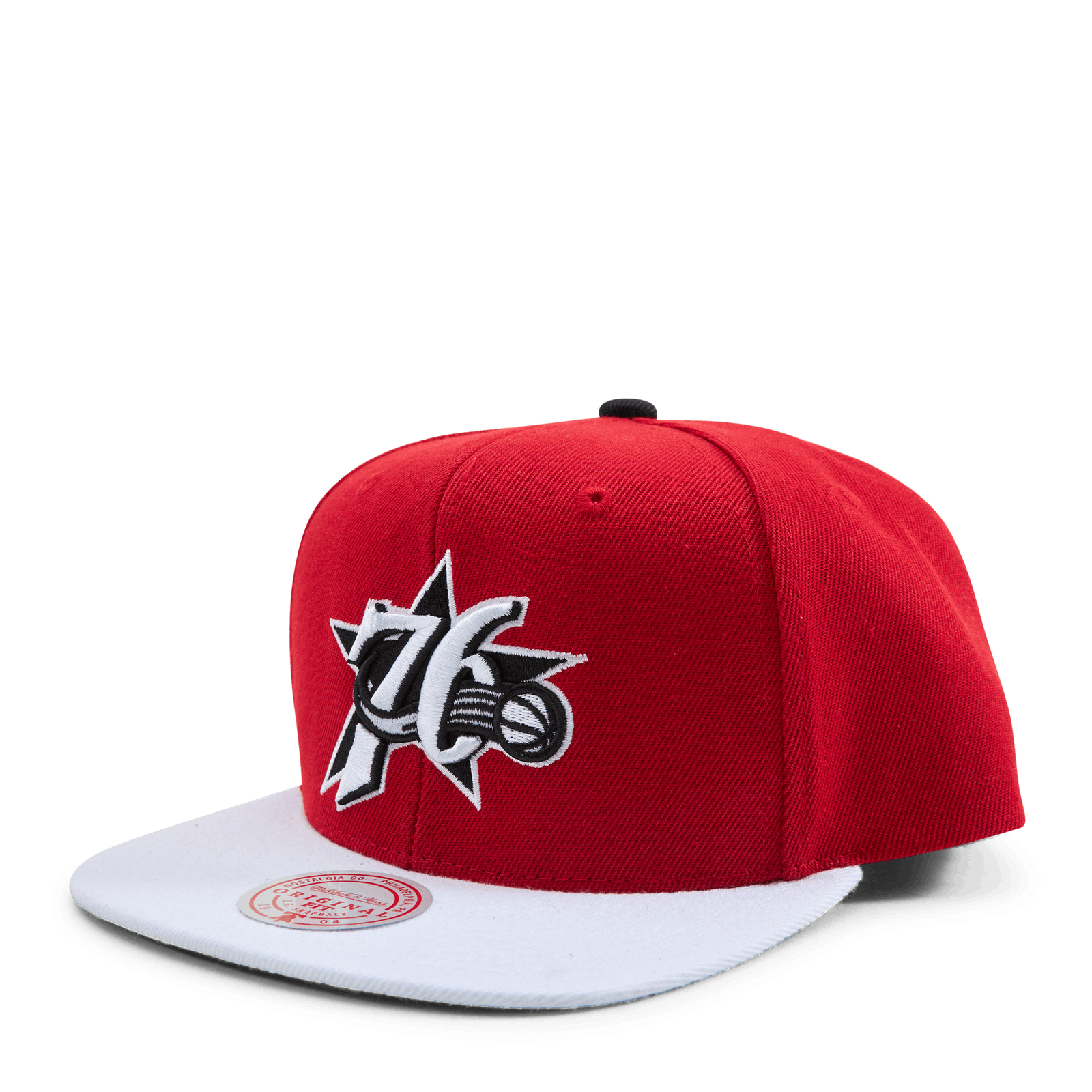 76ers Cardinal 2 Tone snapback