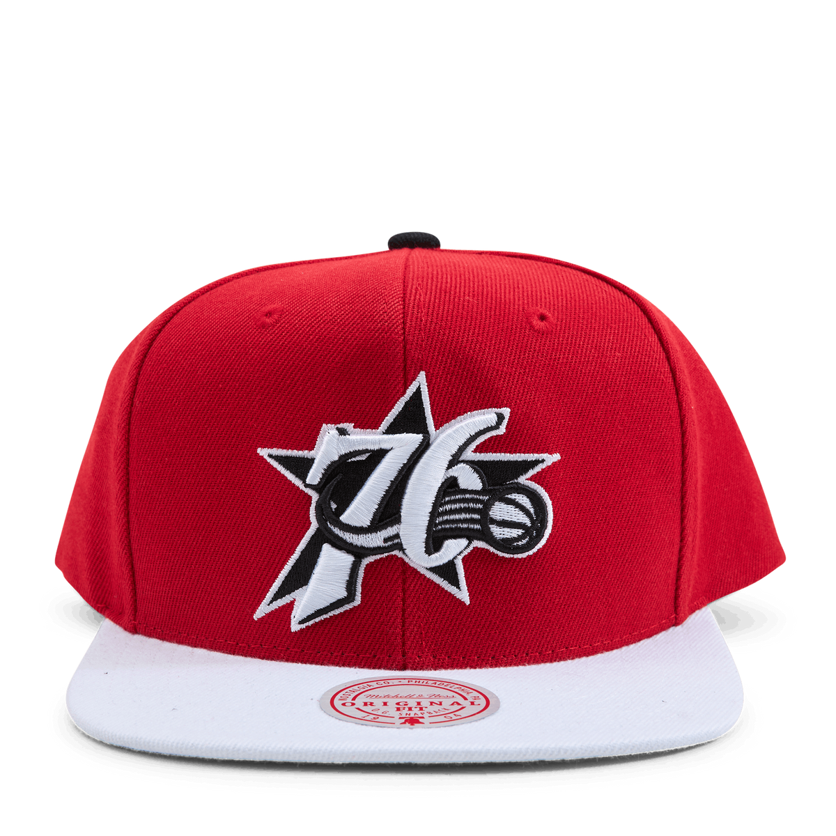76ers Cardinal 2 Tone snapback