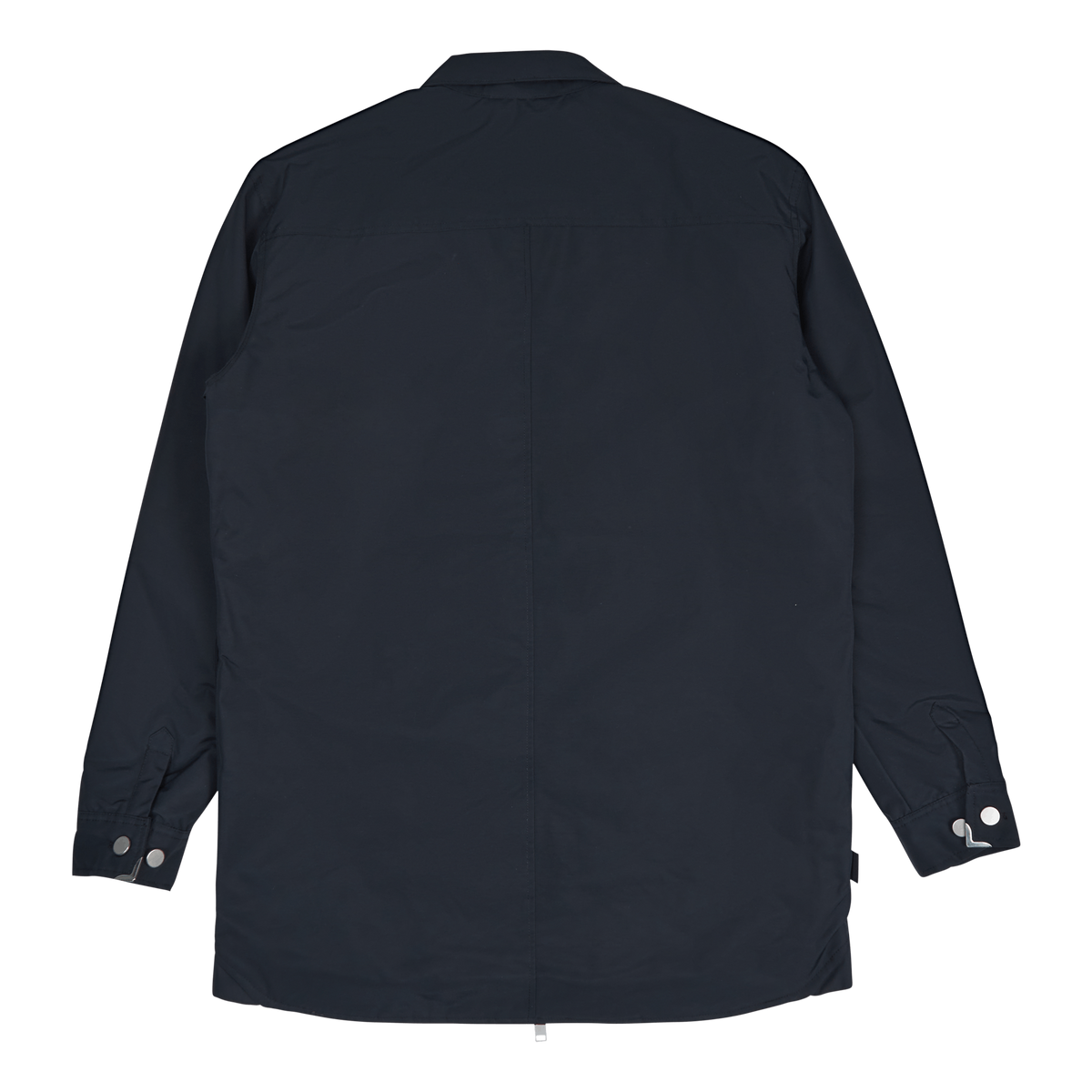 Army Shirt Zip Long Black