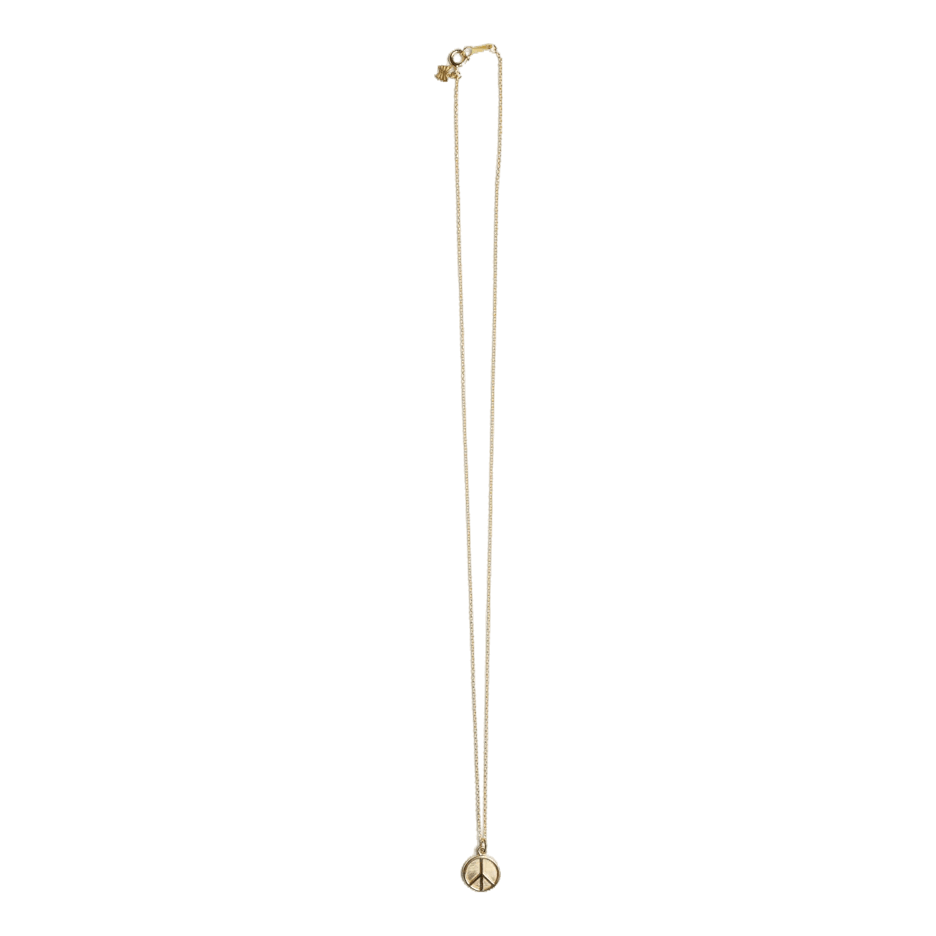 Pendant - Gold Plate Peace