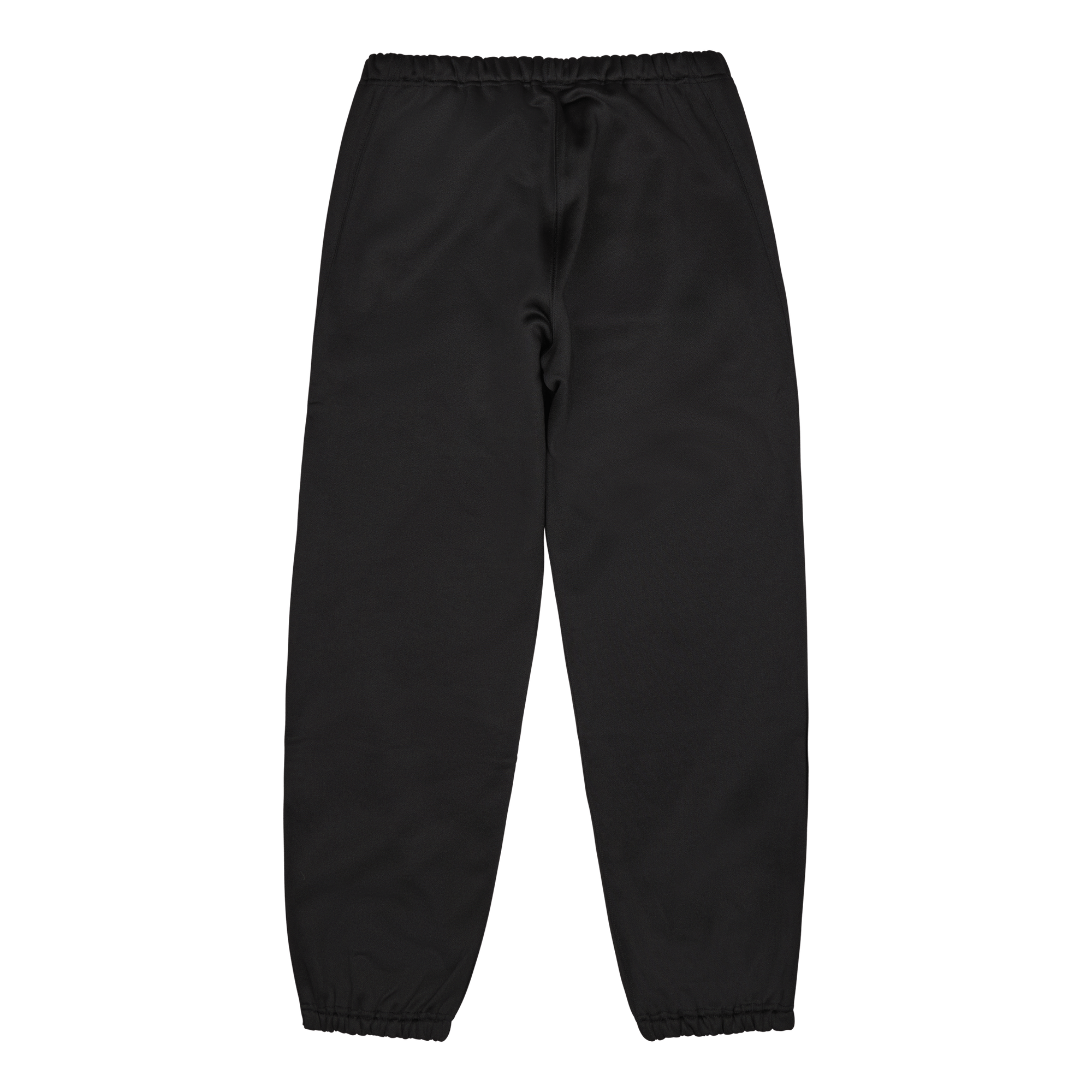 Zipped Sweat Pant - Pe/c Lined Black