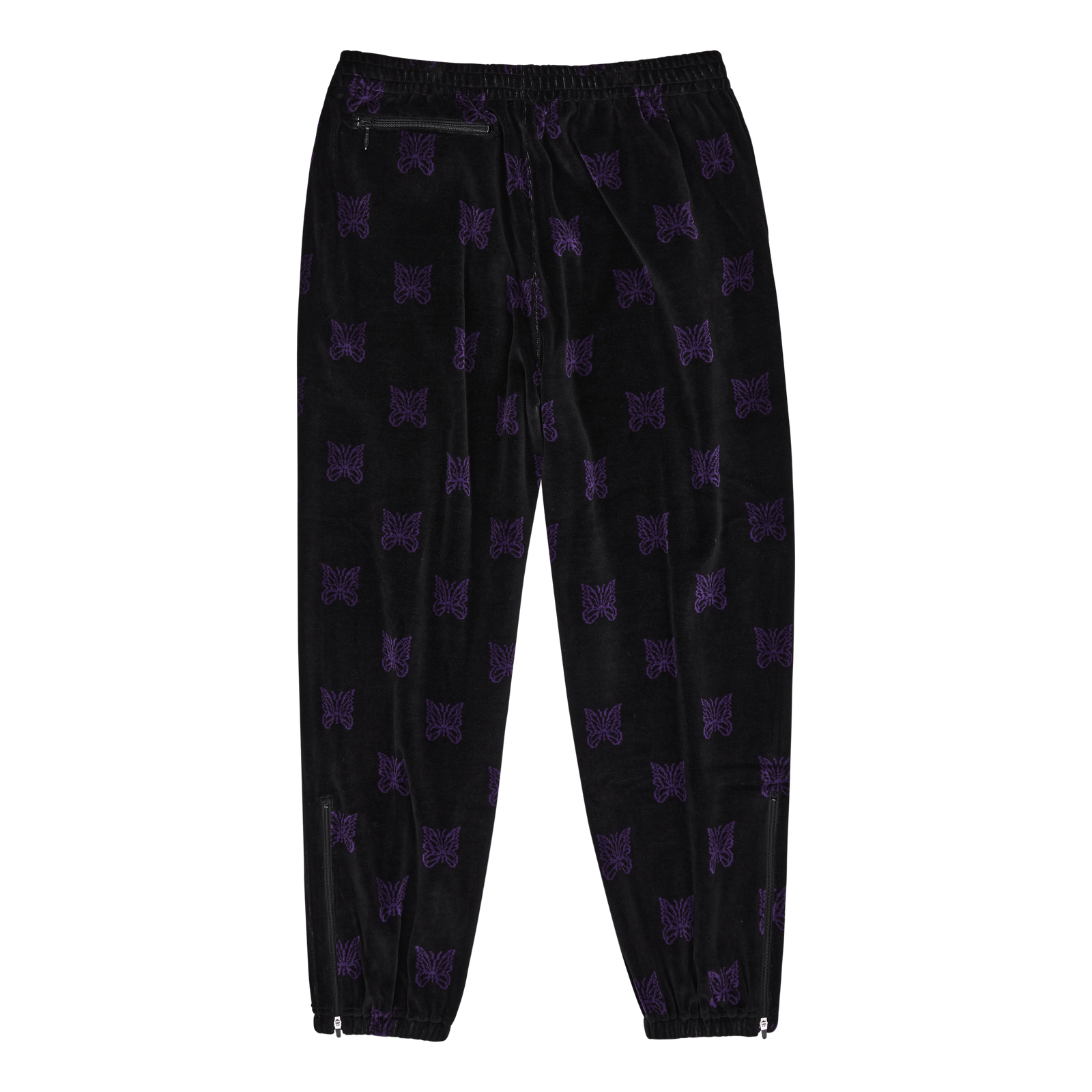 Zipped Track Pant - C/pe Papil Black/purple