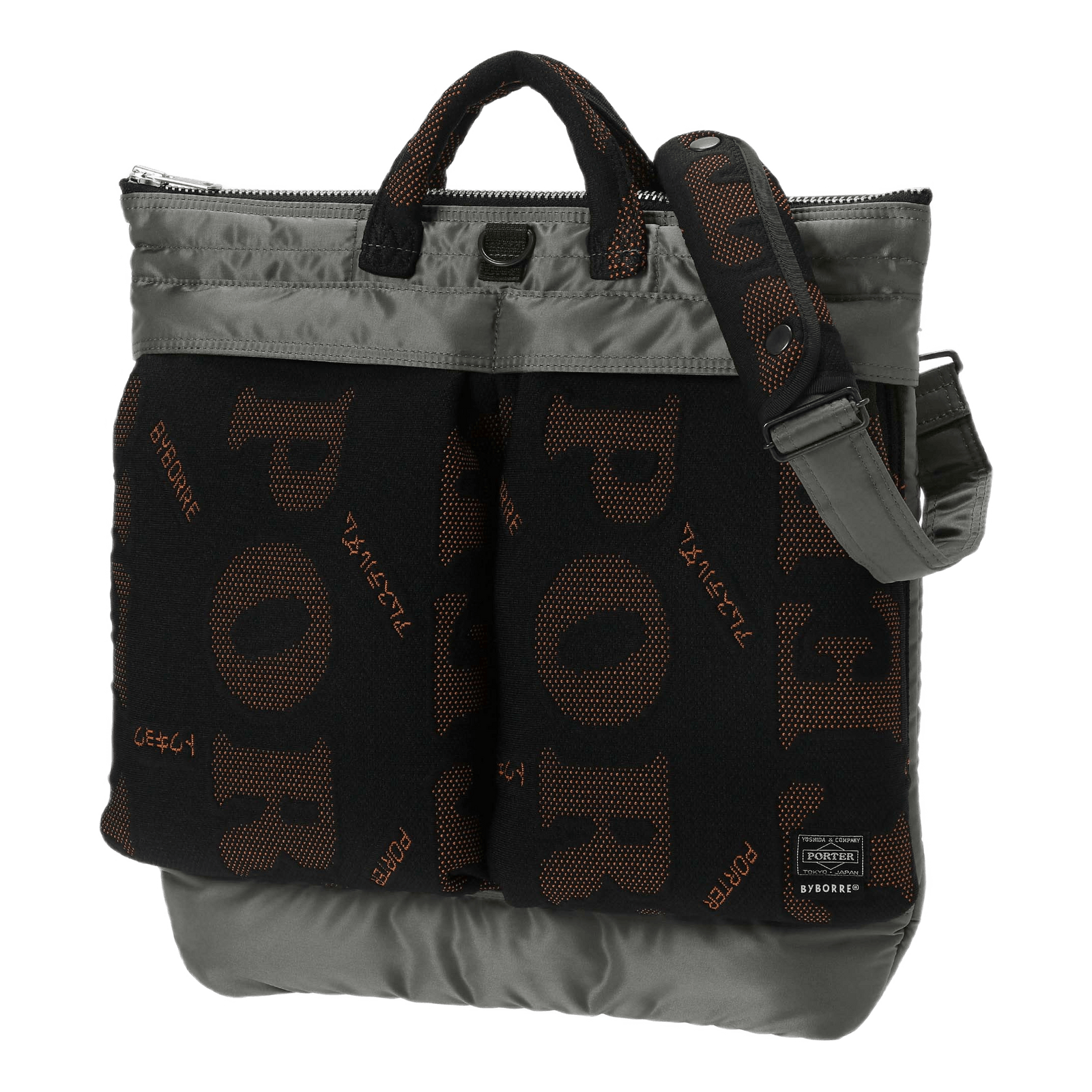 Byborre X Porter 2way Helmet B Silver Gray