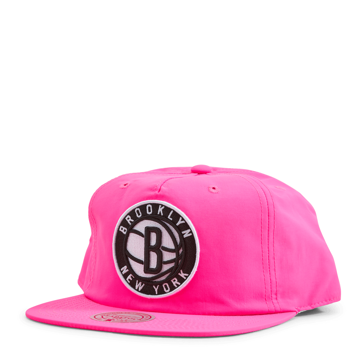 Nets Neon Nylon Snapback