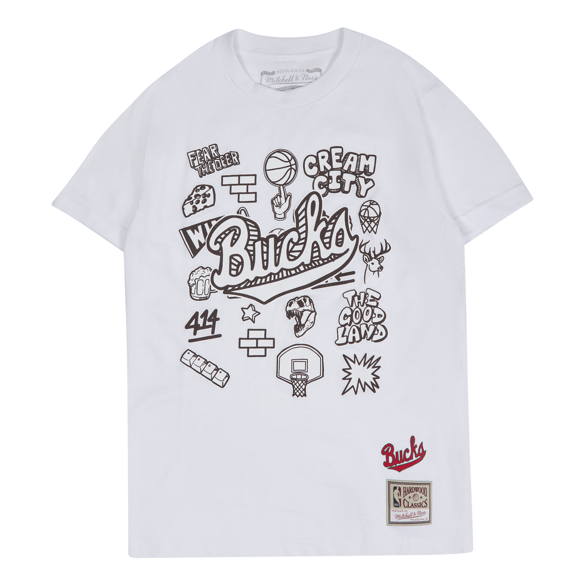 Bucks Doodle Ss Tee