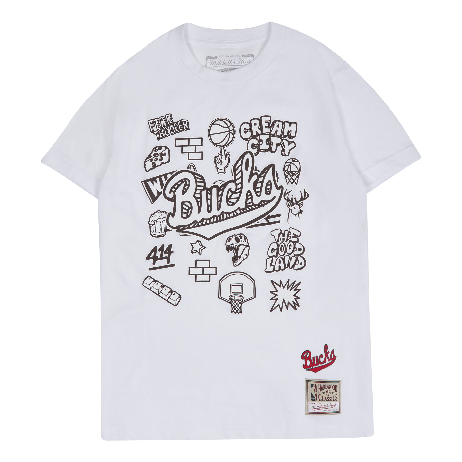 Bucks Doodle Ss Tee