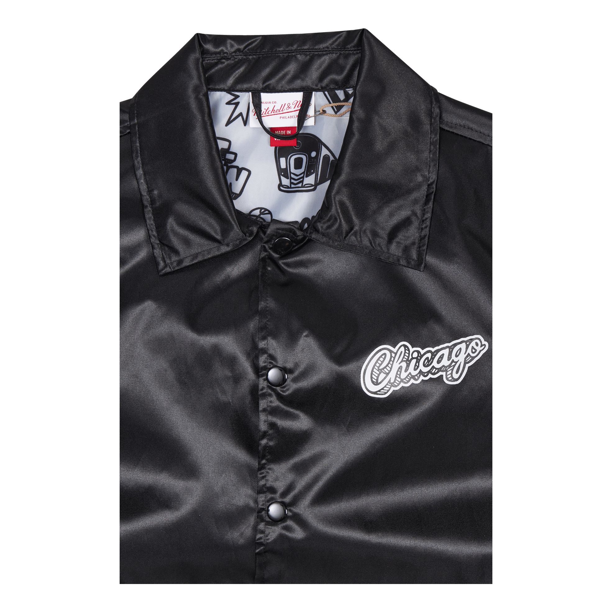 Bulls Doodle Coaches Jacket