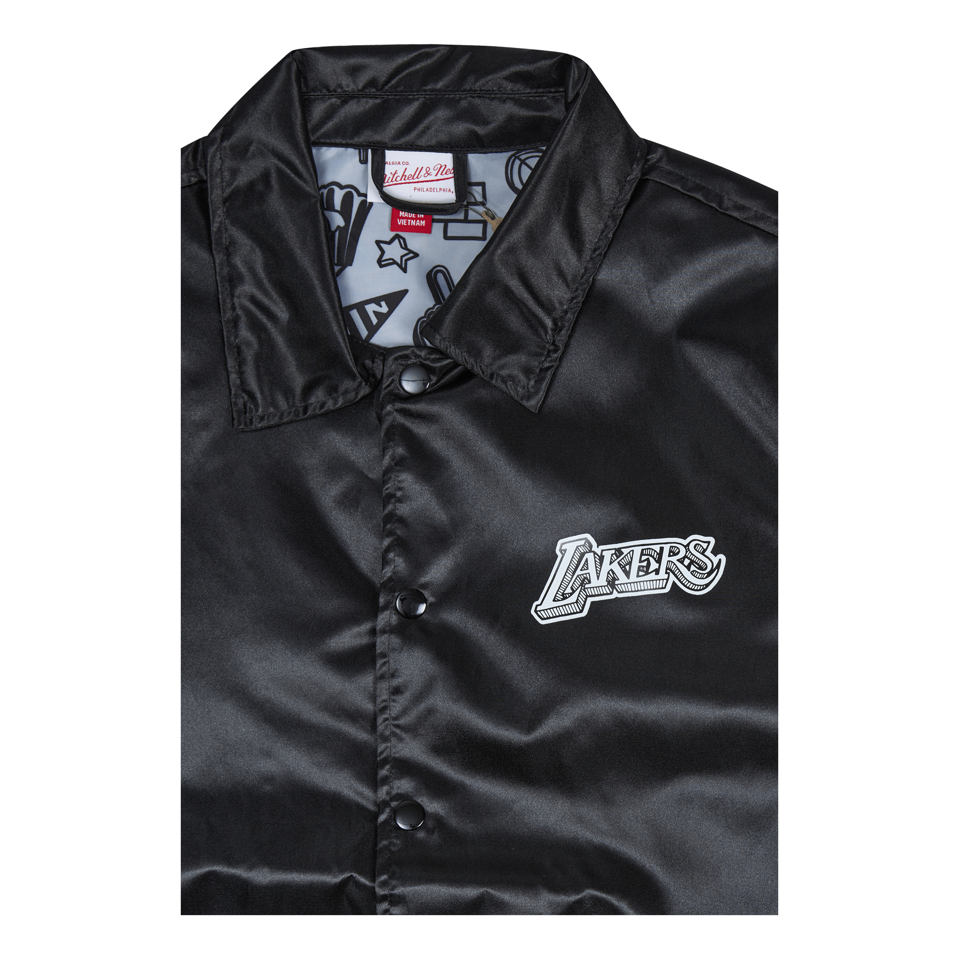 Lakers Doodle Coaches Jacket