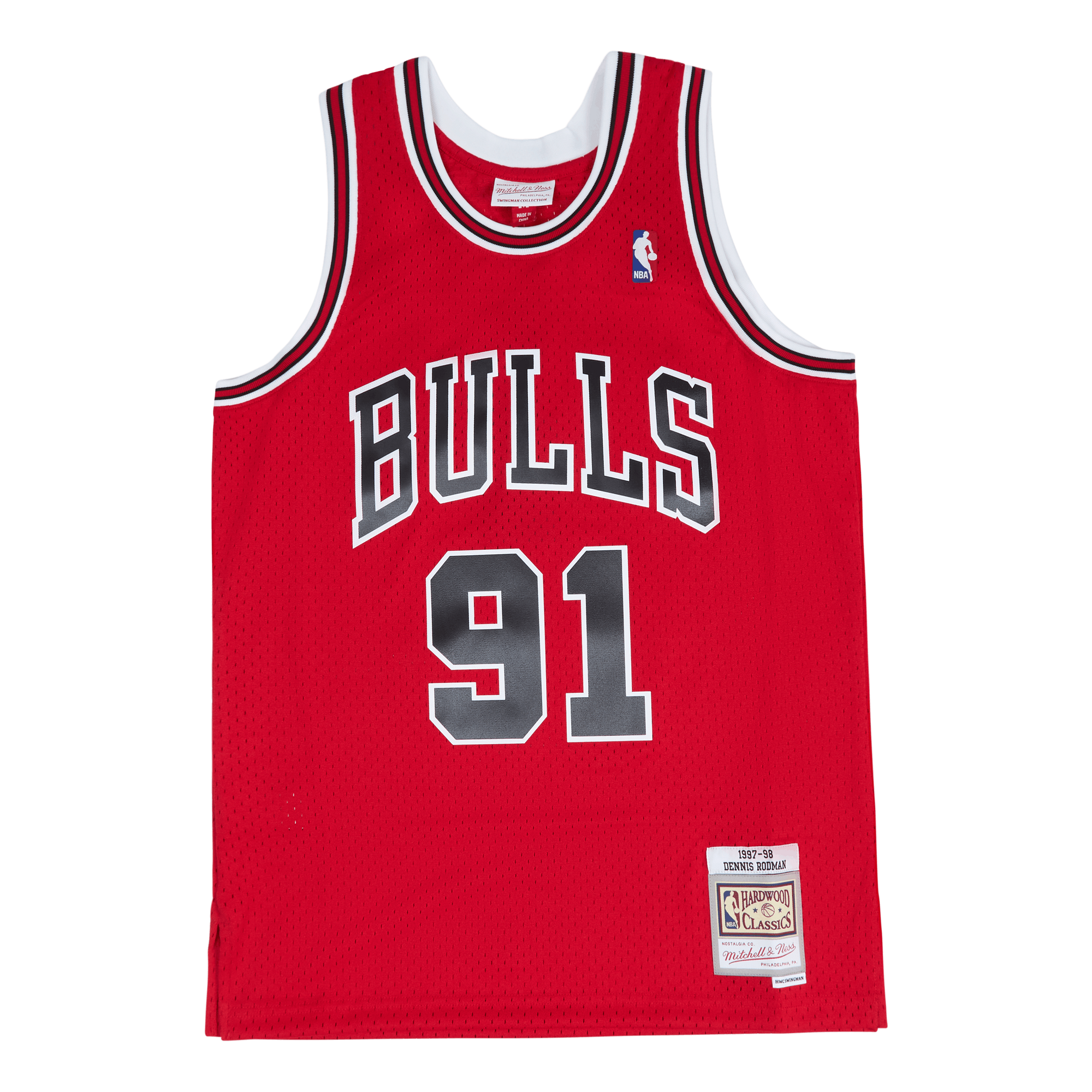 Bulls Swingman Jersey - Dennis Rodman