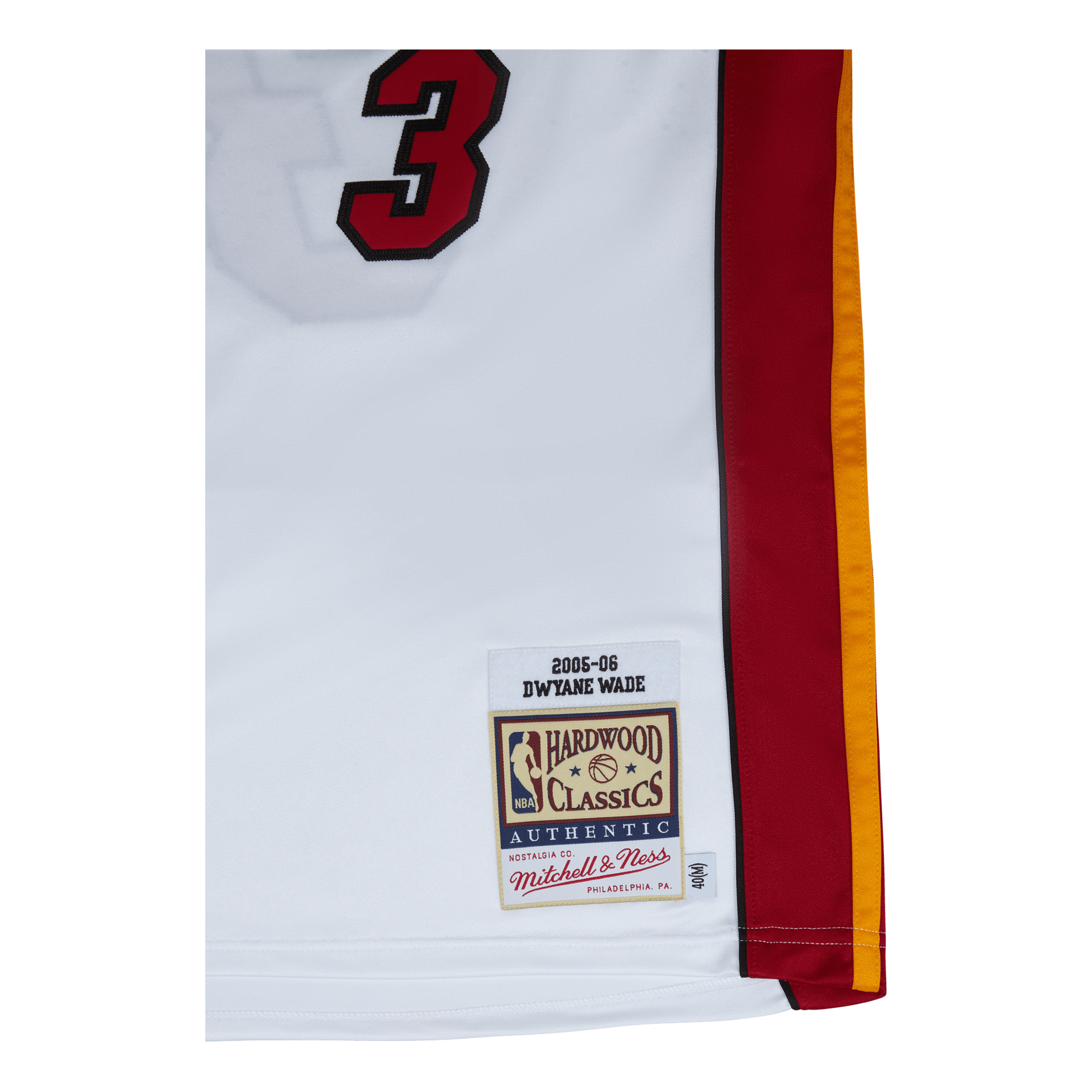 Heat Authentic Jersey Finals Wade