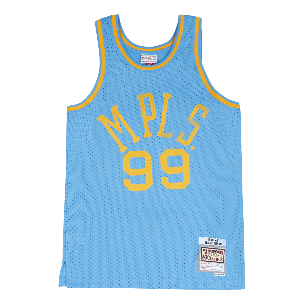 Minneapolis Lakers Swingman George Mikan 1948-49