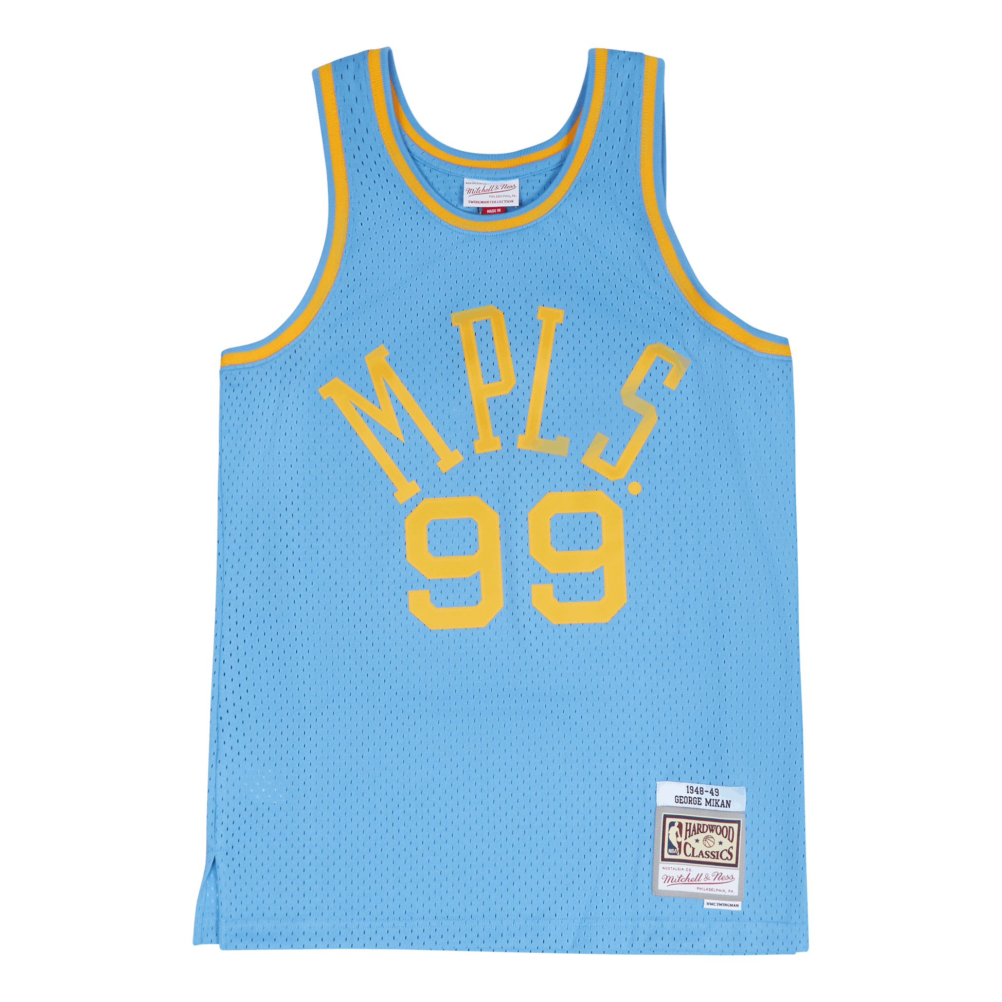 Minneapolis Lakers Swingman George Mikan 1948-49