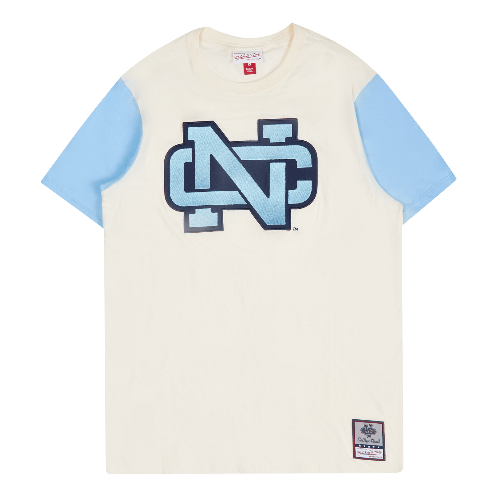 UNC Color Blocked Tee NCAA