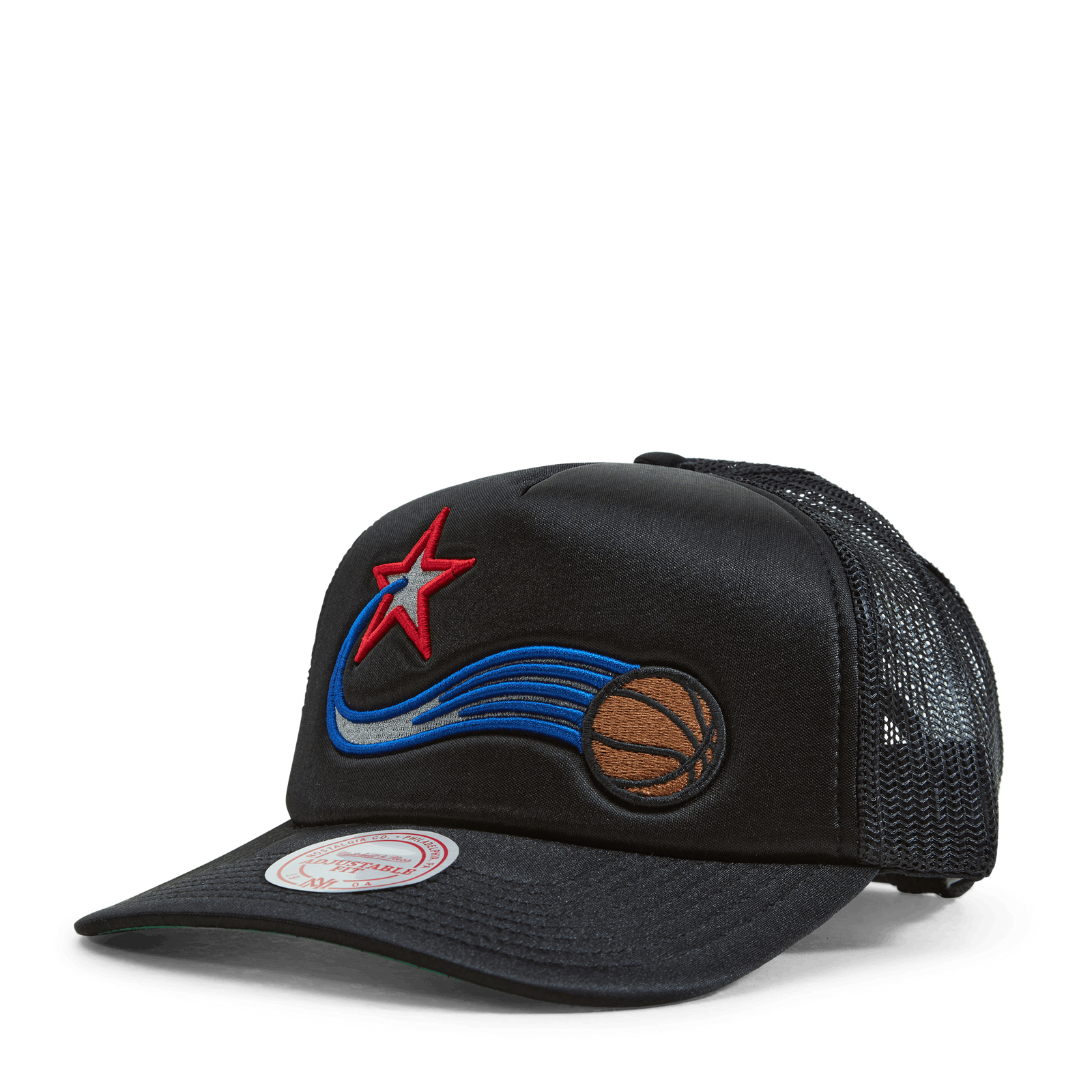 76ers Logo Remix Trucker Snapback