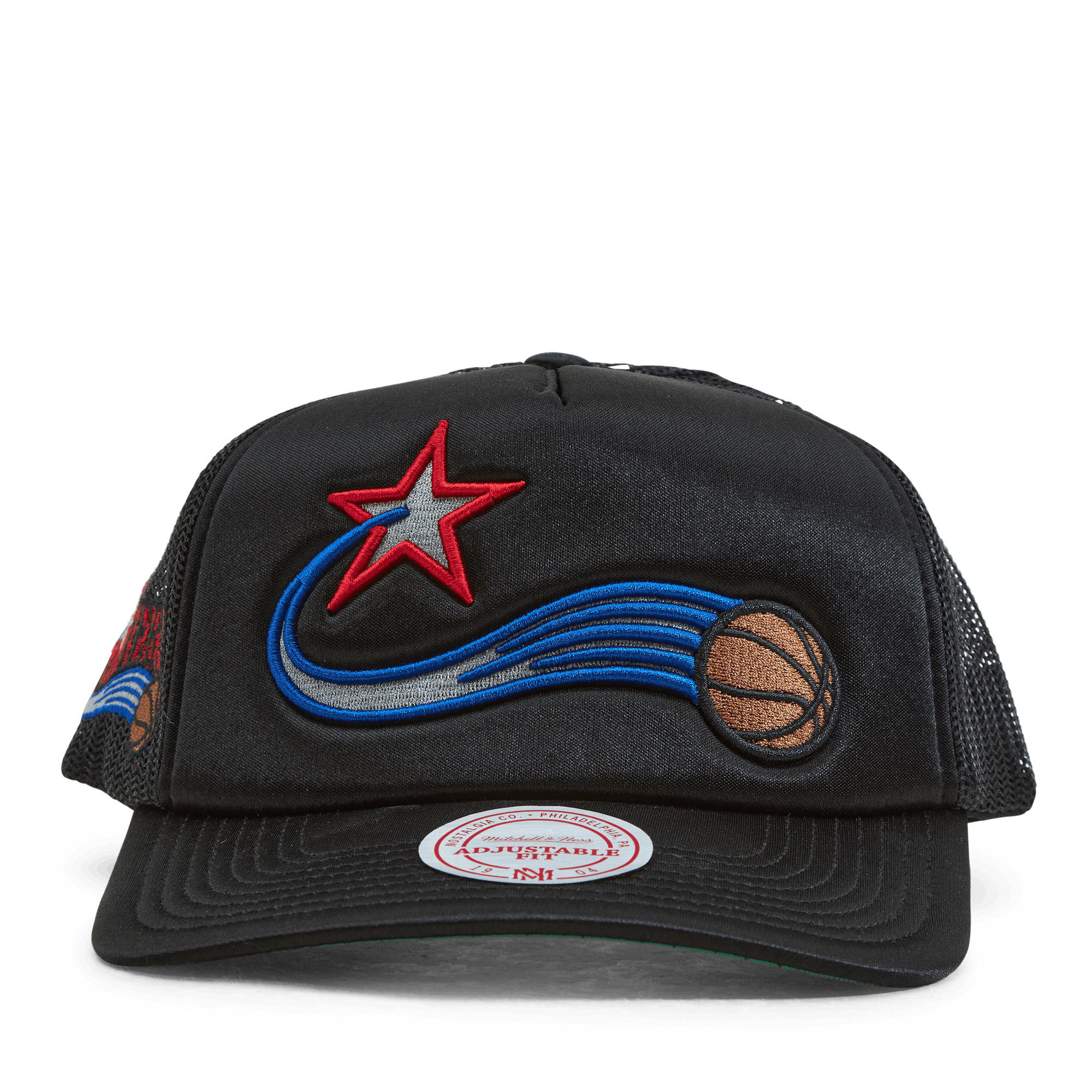 76ers Logo Remix Trucker Snapback