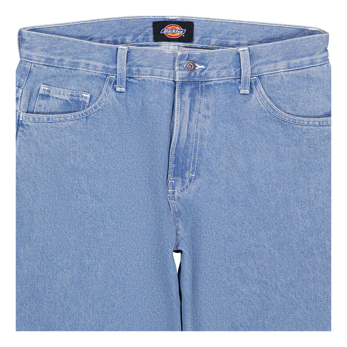 Double Knee Denim Pant Light Wash