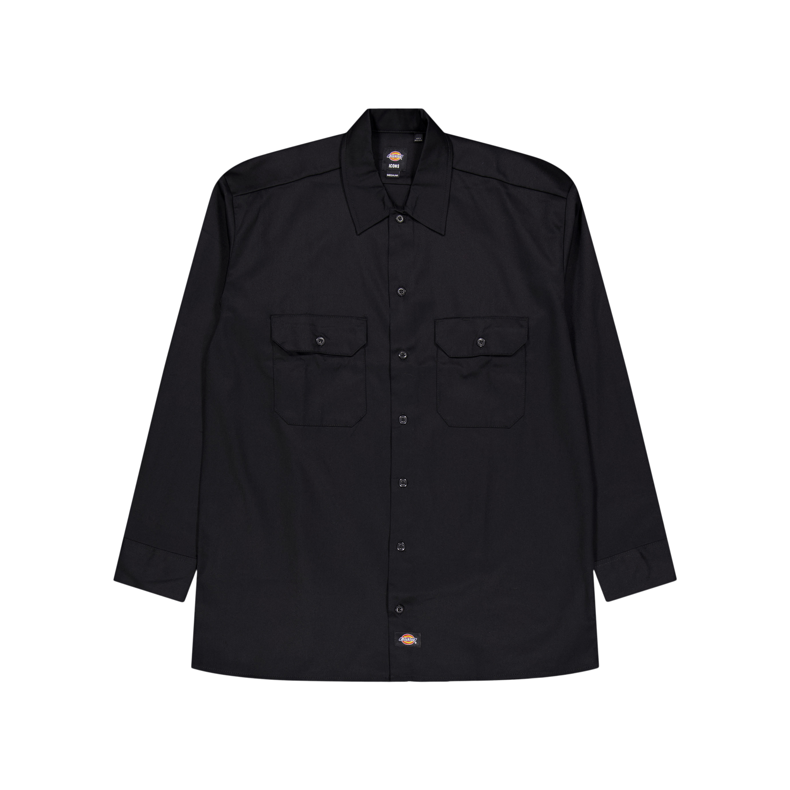 Work Shirt Ls Rec Black
