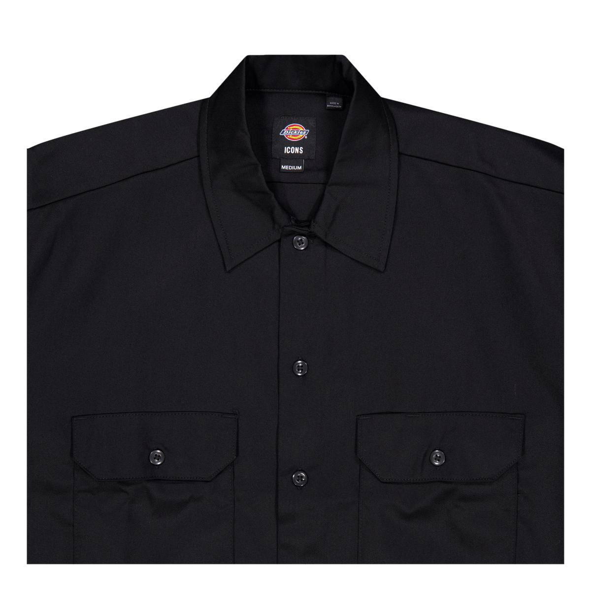 Work Shirt Ls Rec Black
