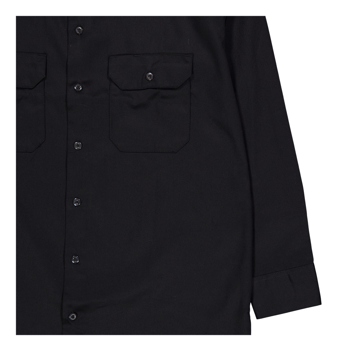 Work Shirt Ls Rec Black