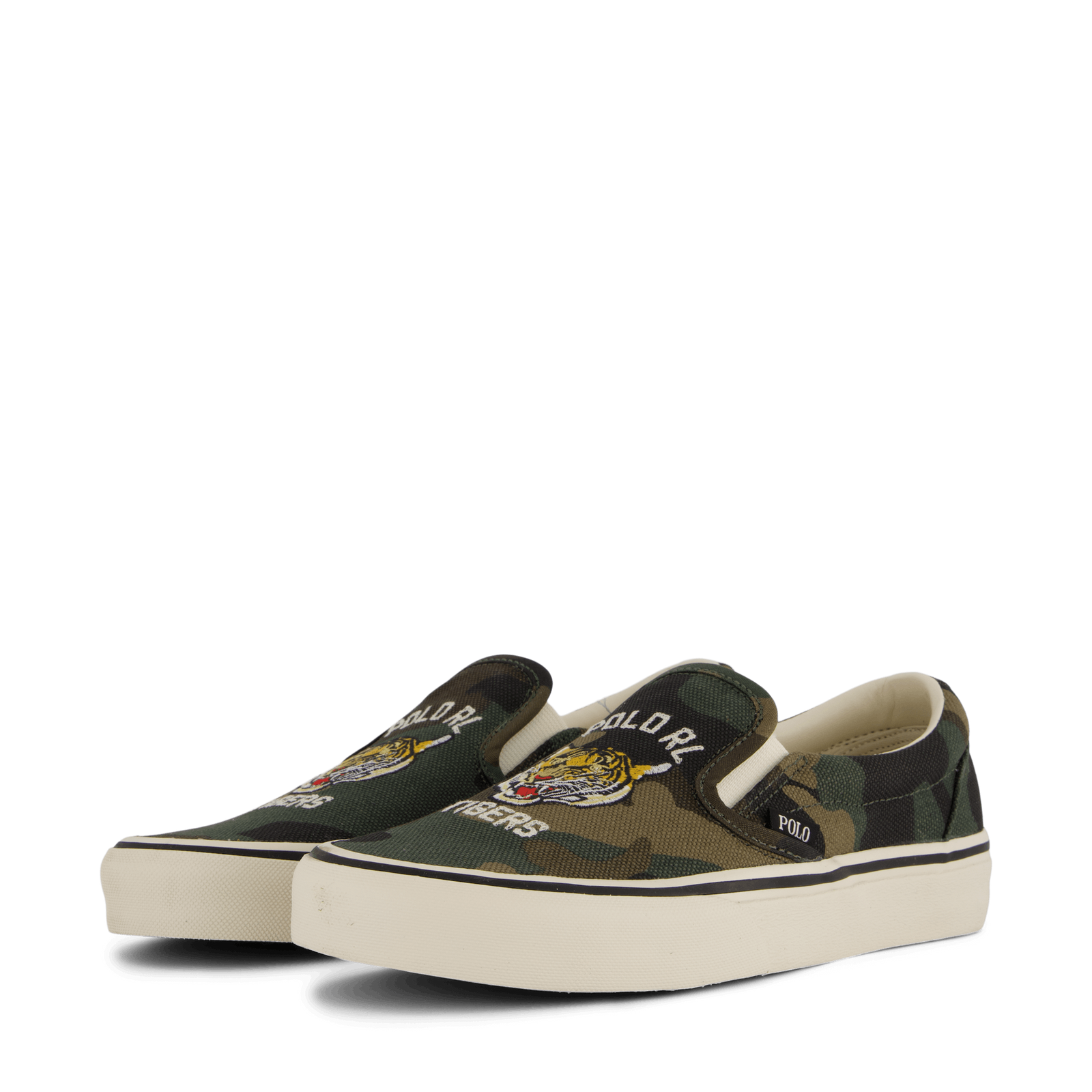 Keaton Camo Canvas Slip-On Sneaker Camo Tiger