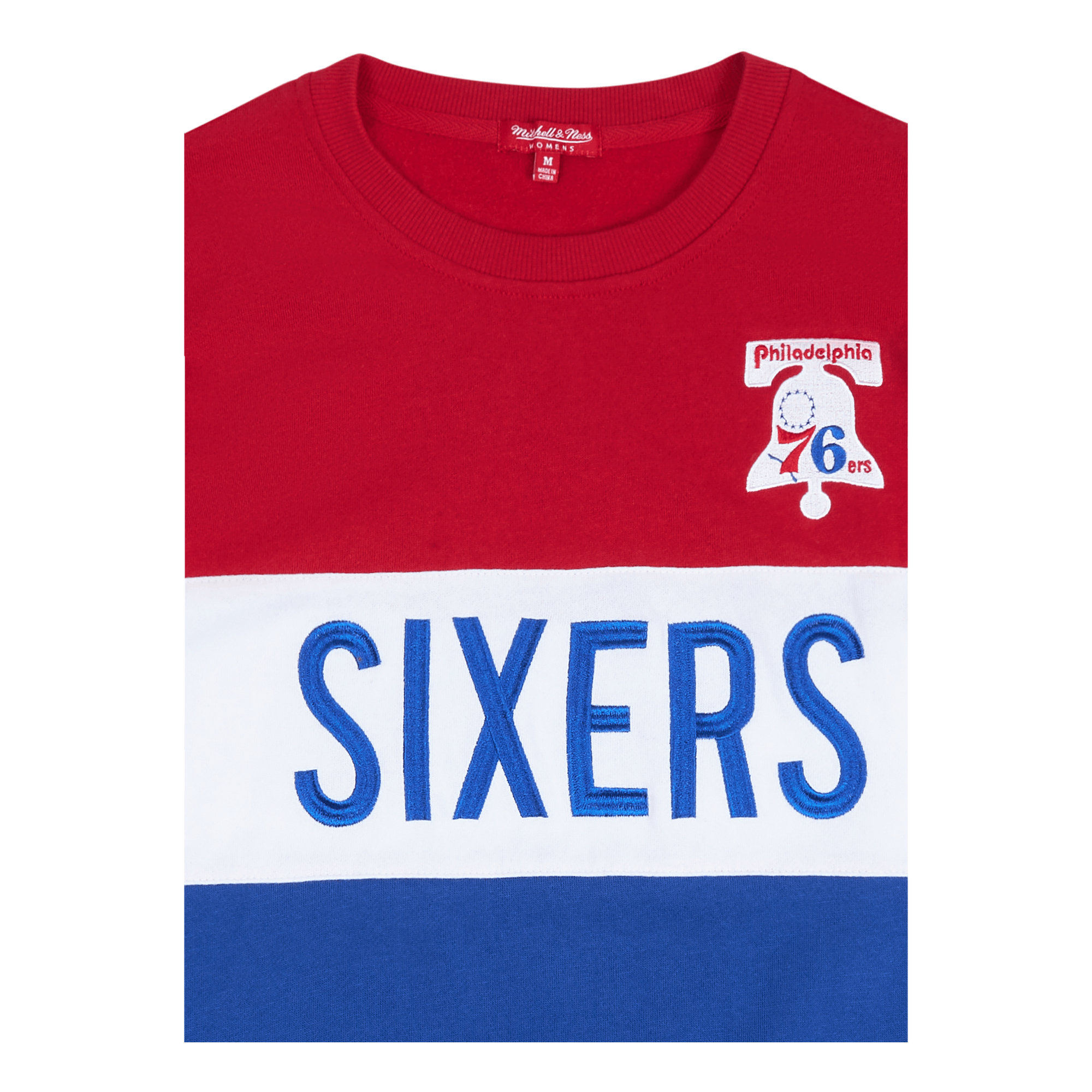 Women's 76ers Color Block Crew 2.0