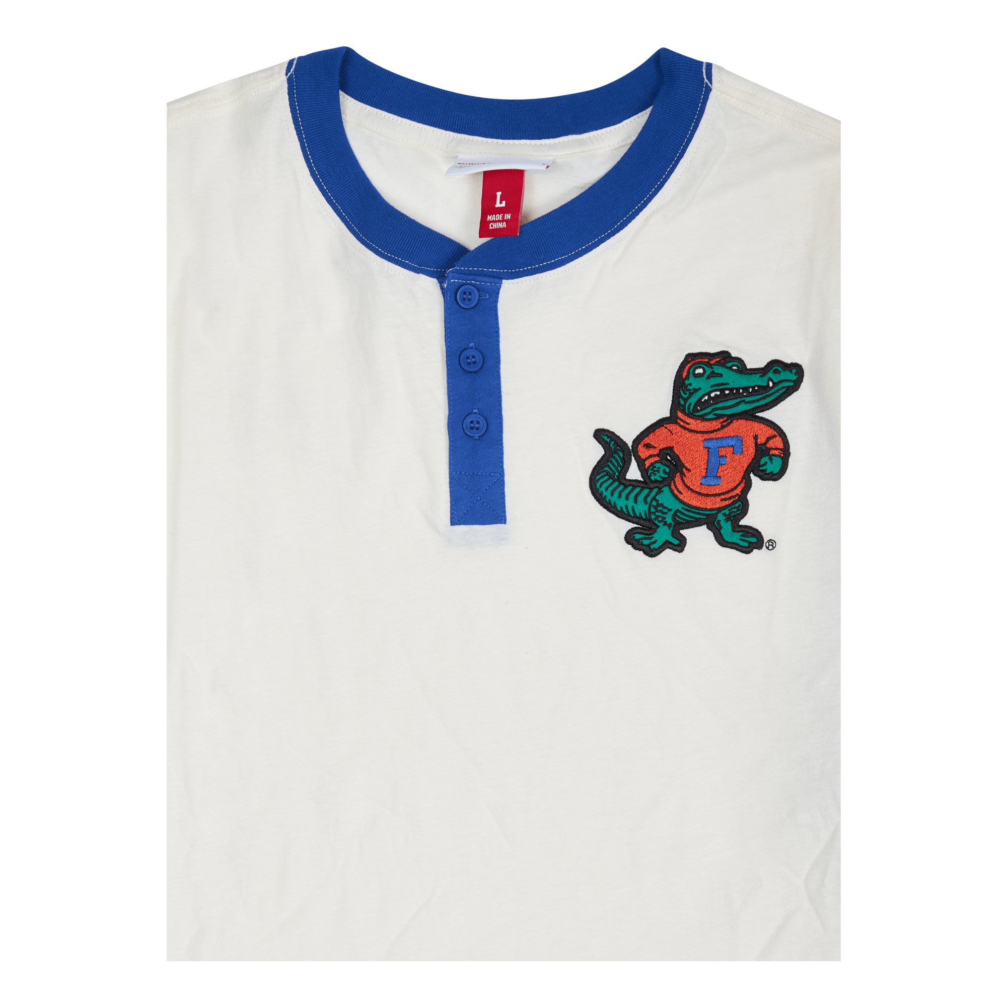 Gators Icon Henley Cream