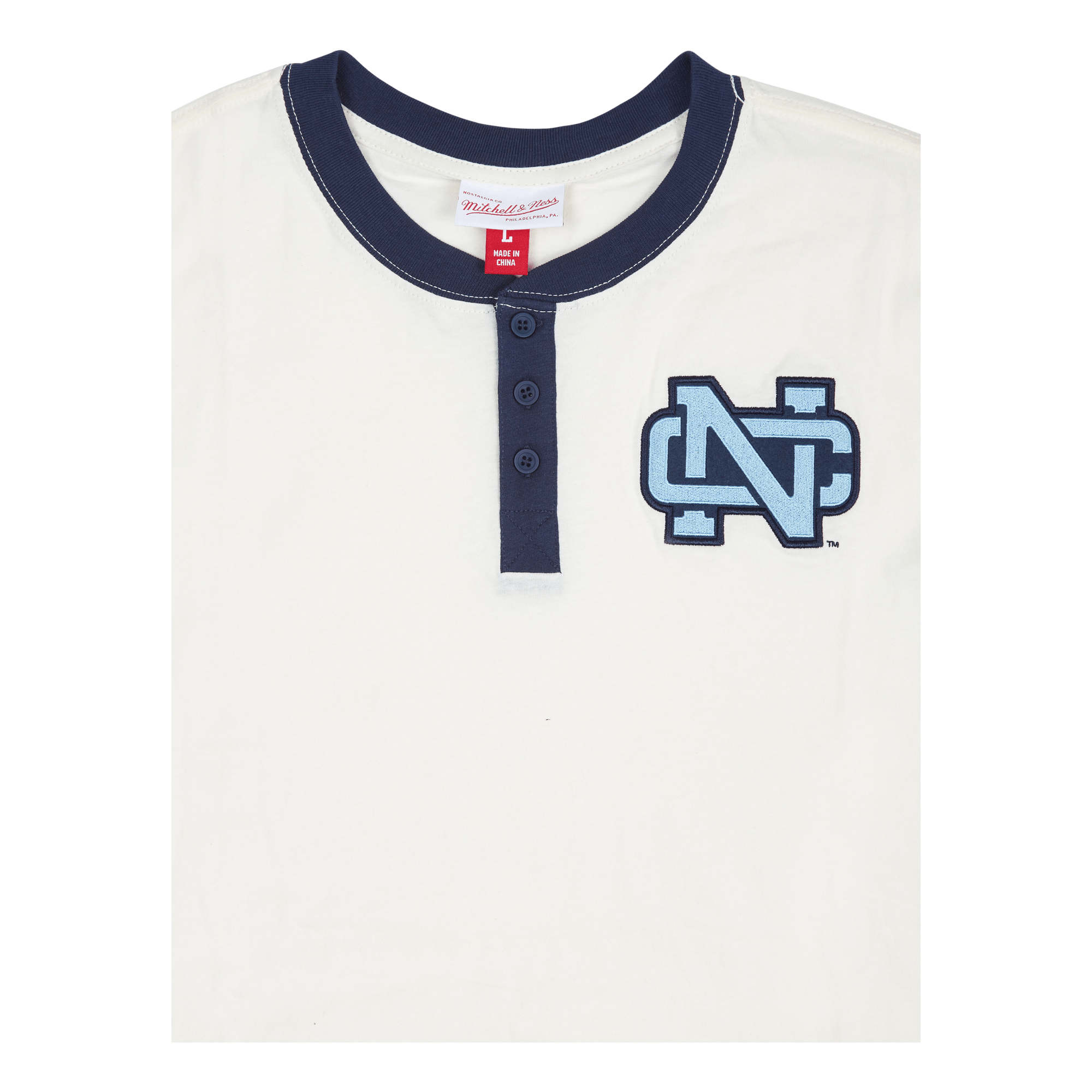 UNC Icon Henley Cream