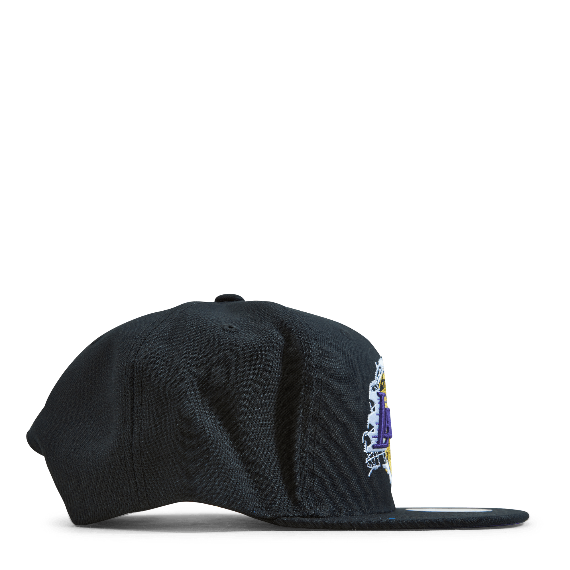 Lakers Embroidery Glitch Snapback