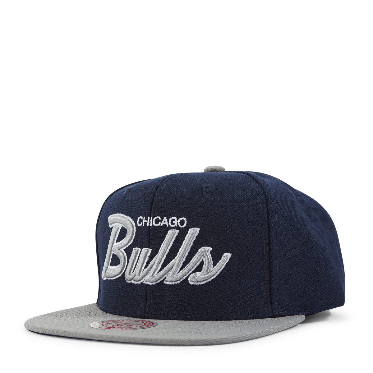 Bulls Navy Spirit Script Snapback