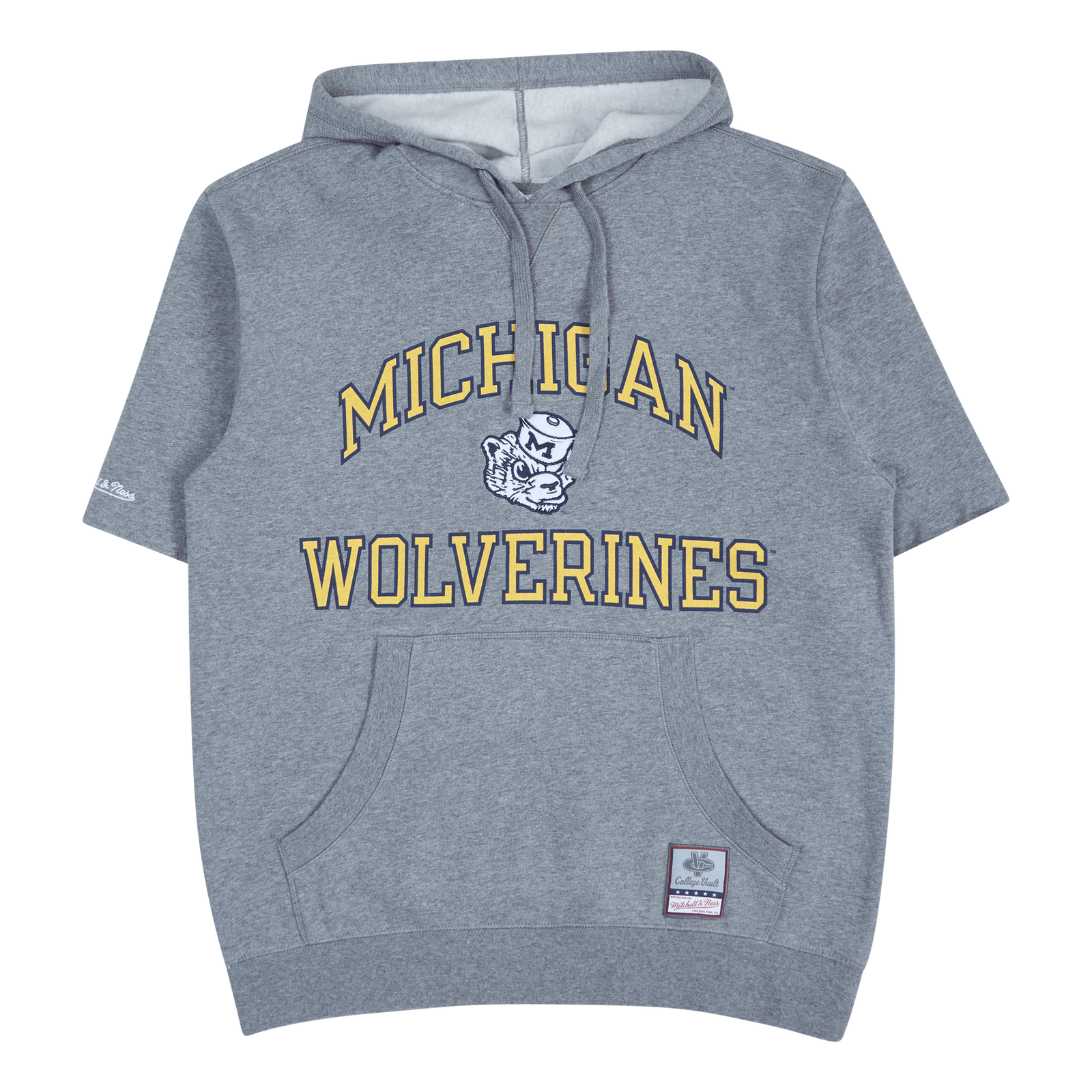 Michigan Short Sleeve Fleece Hoodie