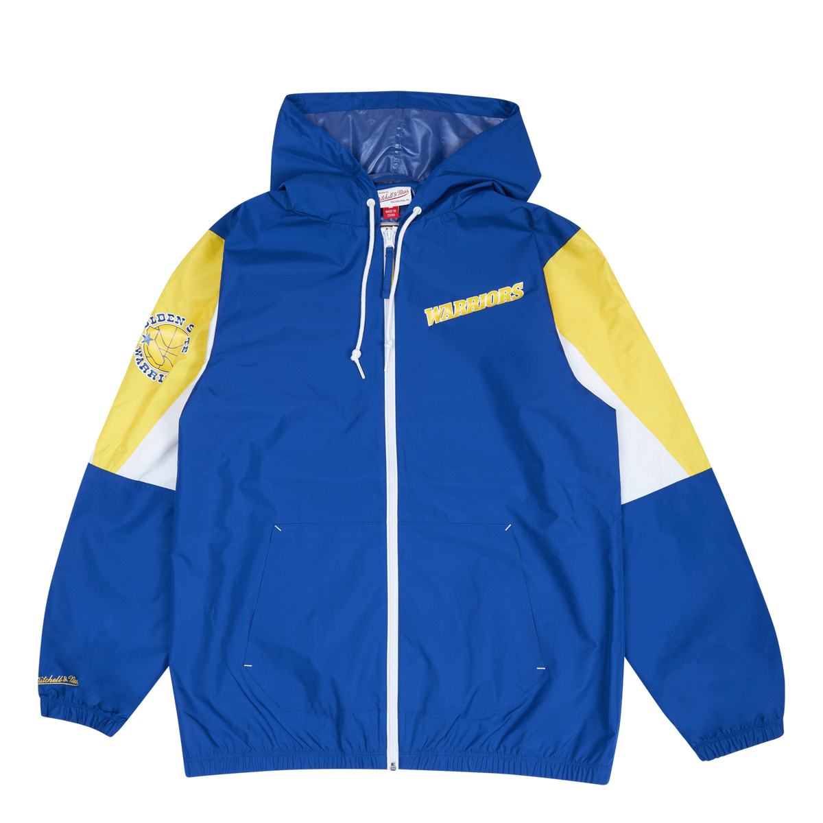 Warriors Throw It Back Full Zip Windbreak