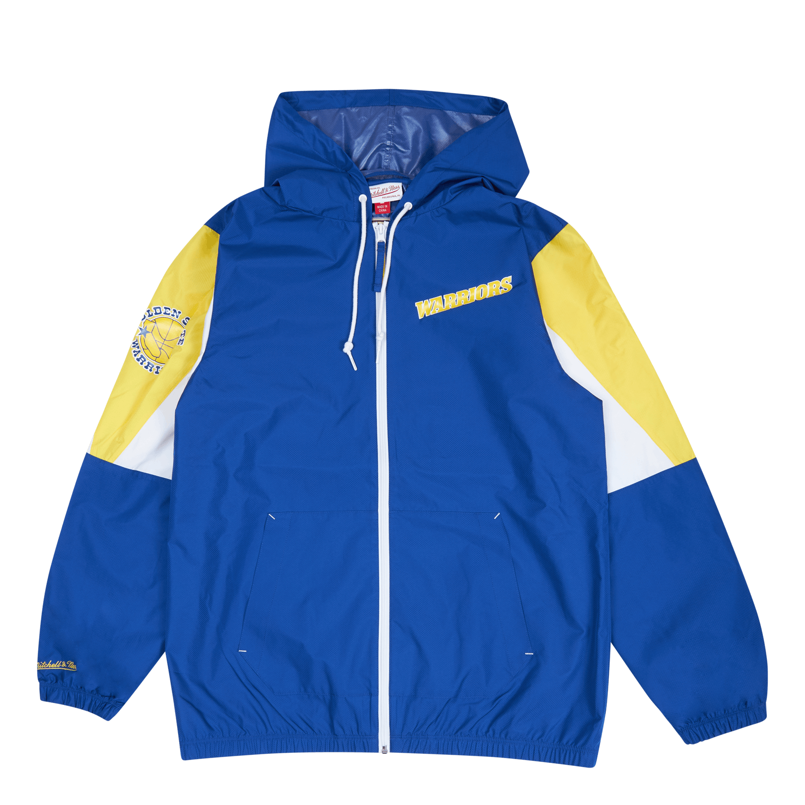 Warriors Throw It Back Full Zip Windbreak