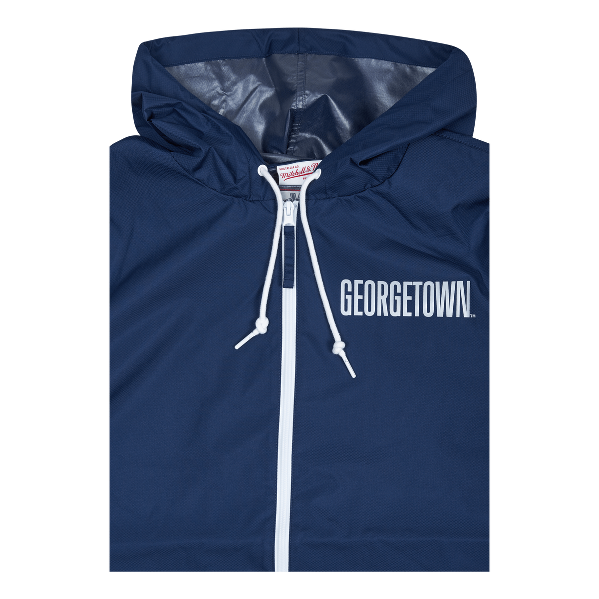 Hoyas Throw It Back Full Zip Windbreak