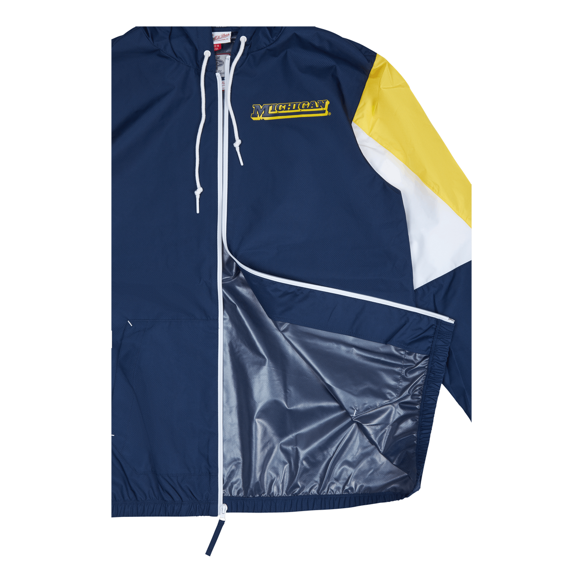 Michigan Throw It Back Full Zip Windbreak