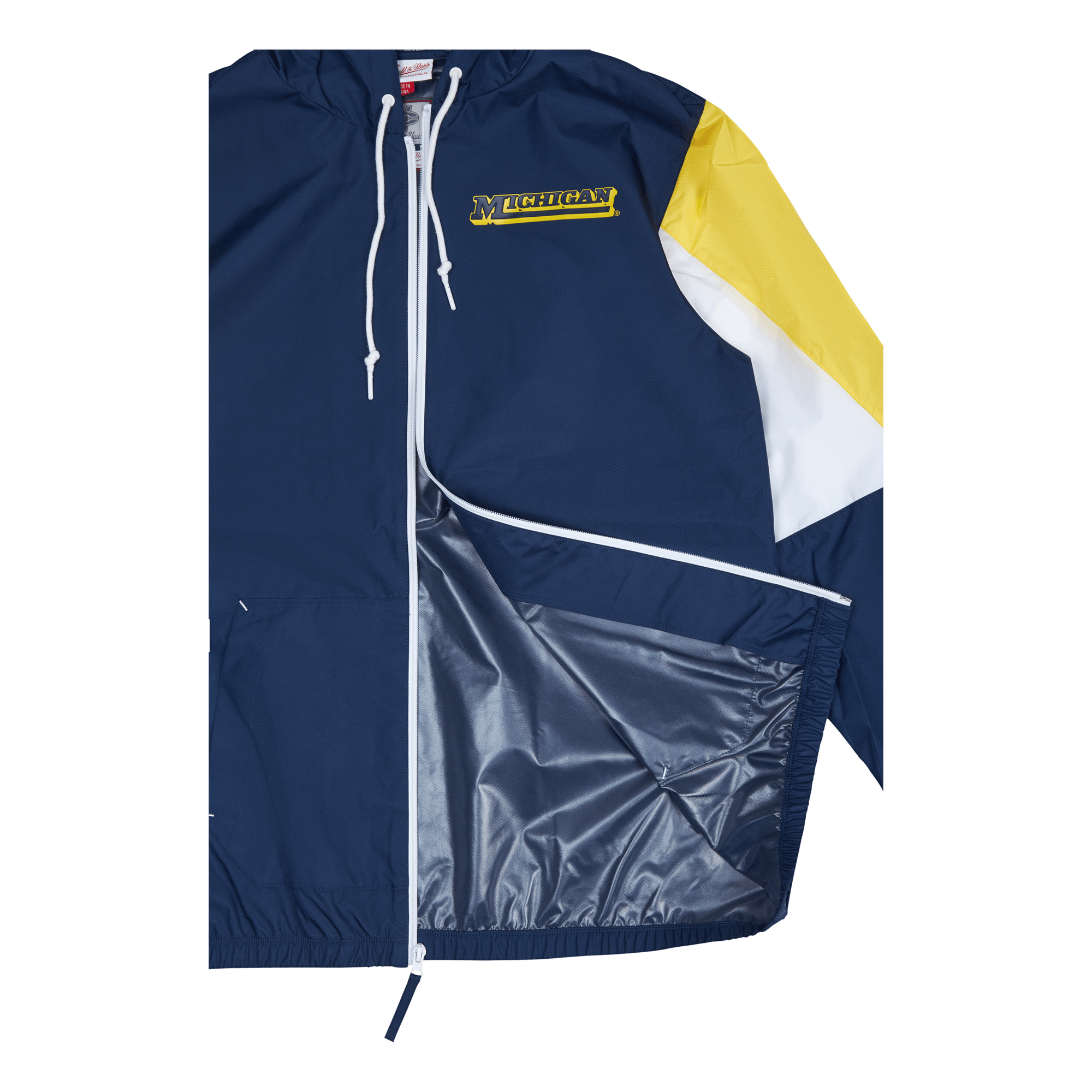 Michigan Throw It Back Full Zip Windbreak