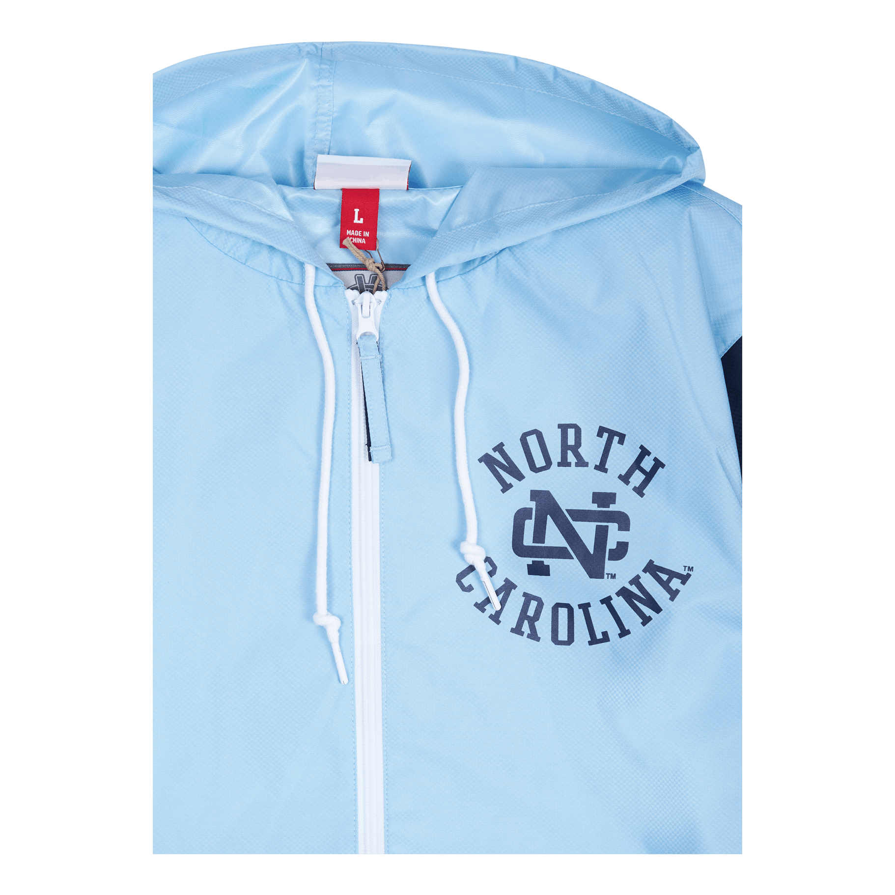 UNC Throw It Back Full Zip Windbreak