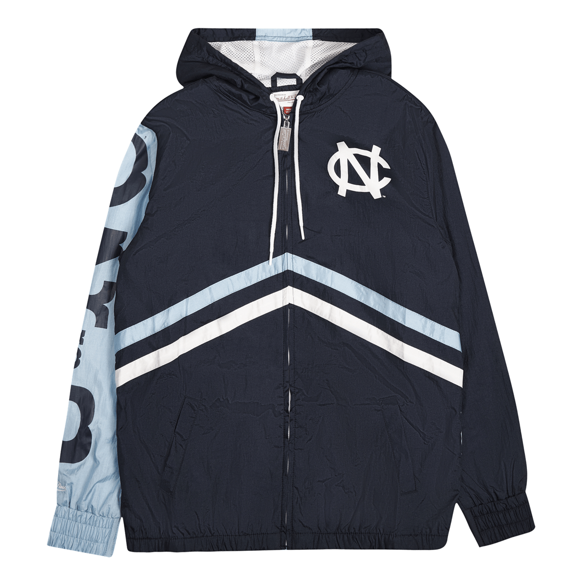 UNC Undeniable Full Zip Windbreaker