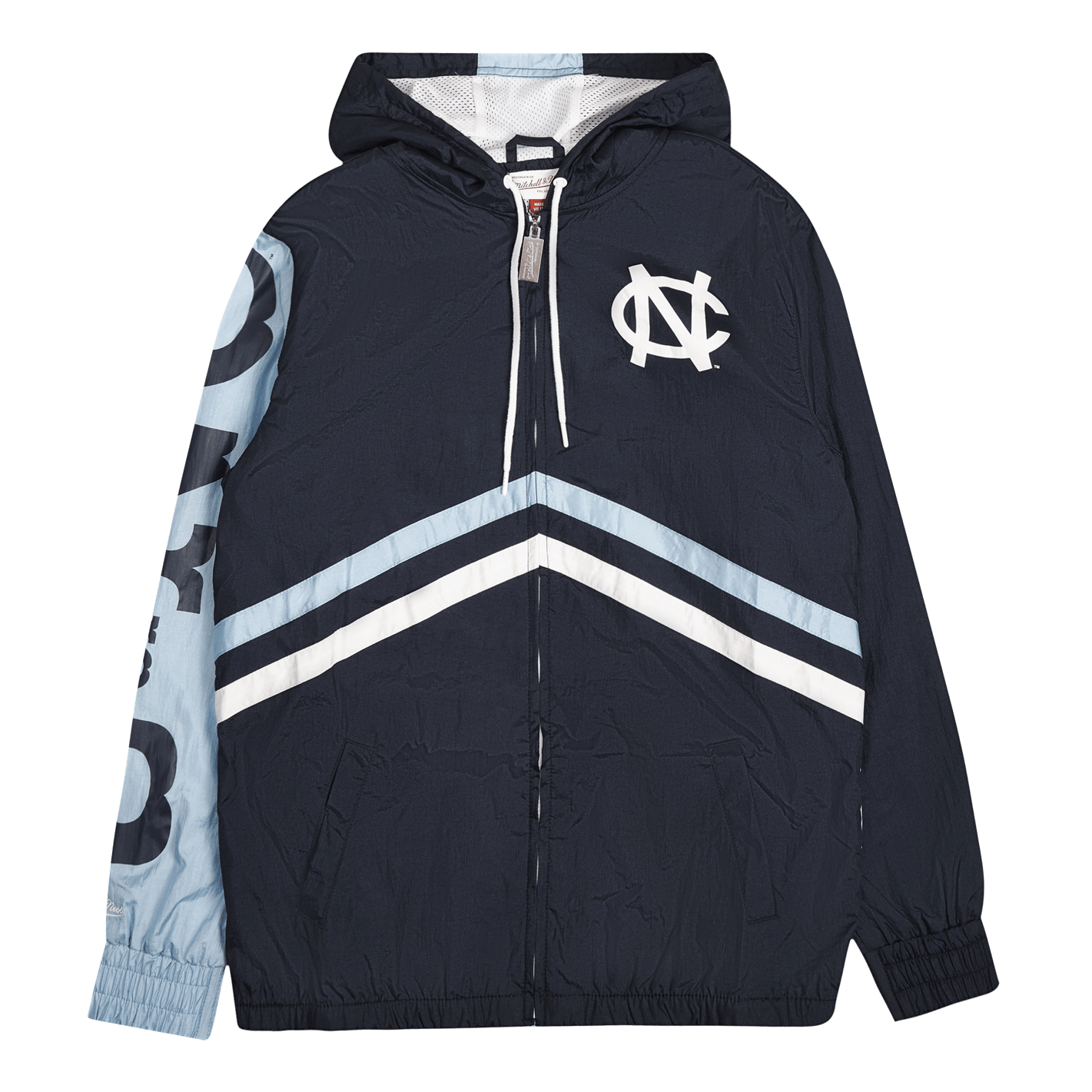 UNC Undeniable Full Zip Windbreaker