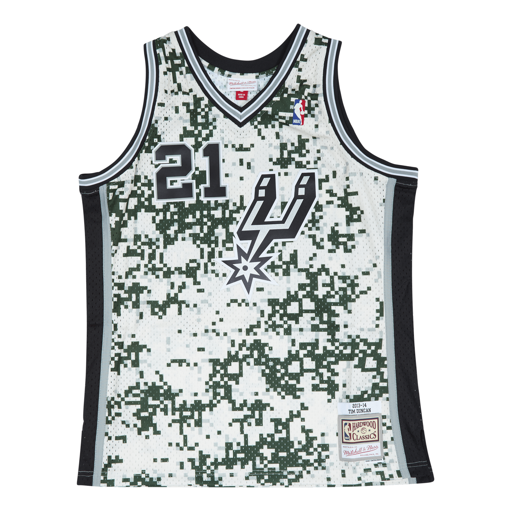 Spurs Swingman Jersey - Tim Duncan 2