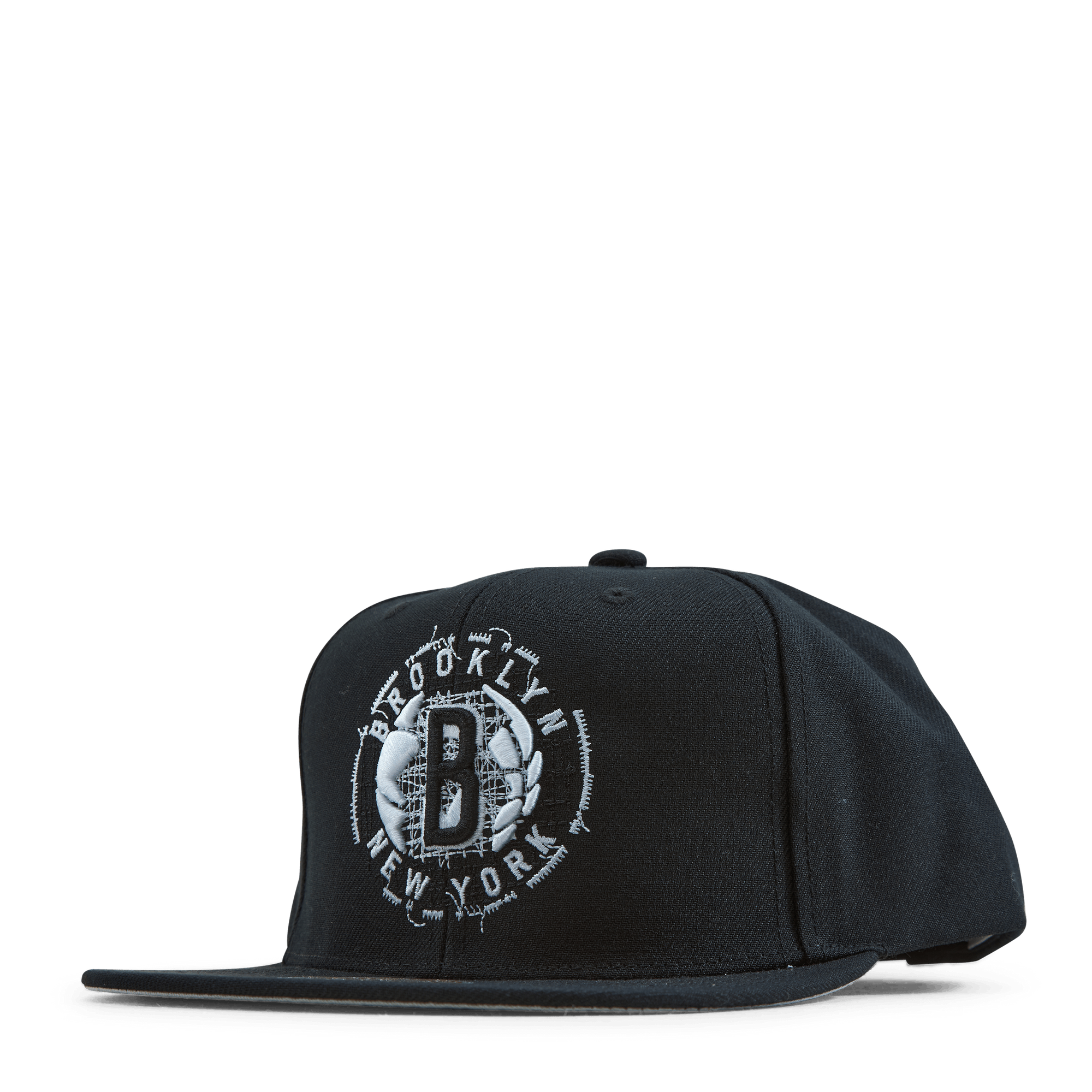 Nets Embroidery Glitch Snapback