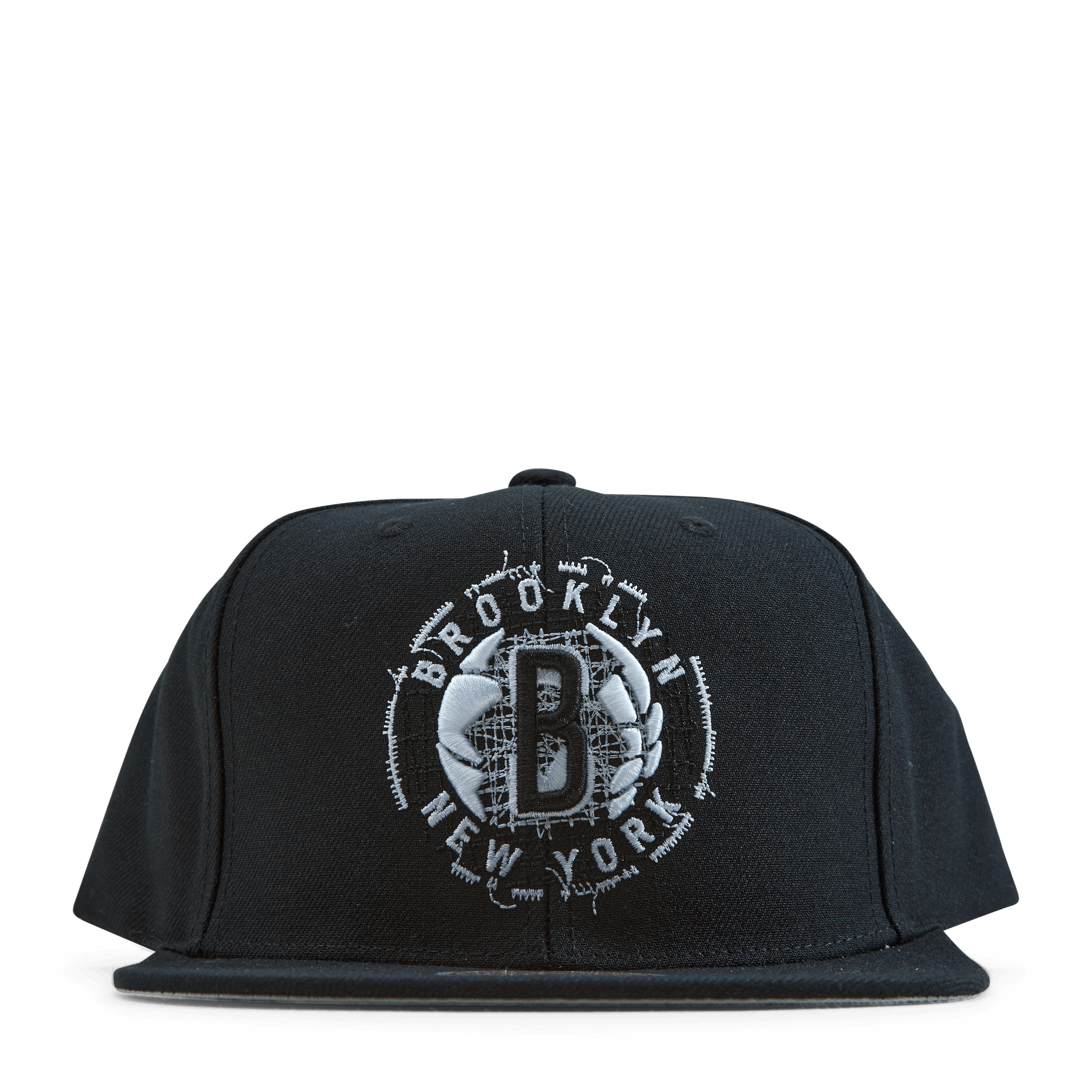 Nets Embroidery Glitch Snapback