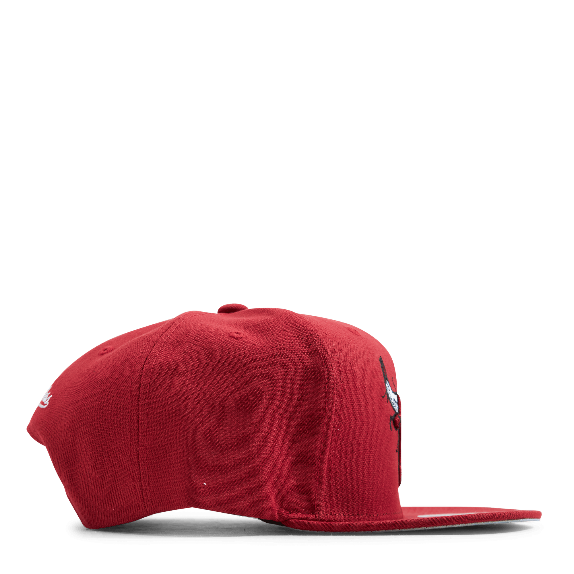 Bulls Embroidery Glitch Snapback