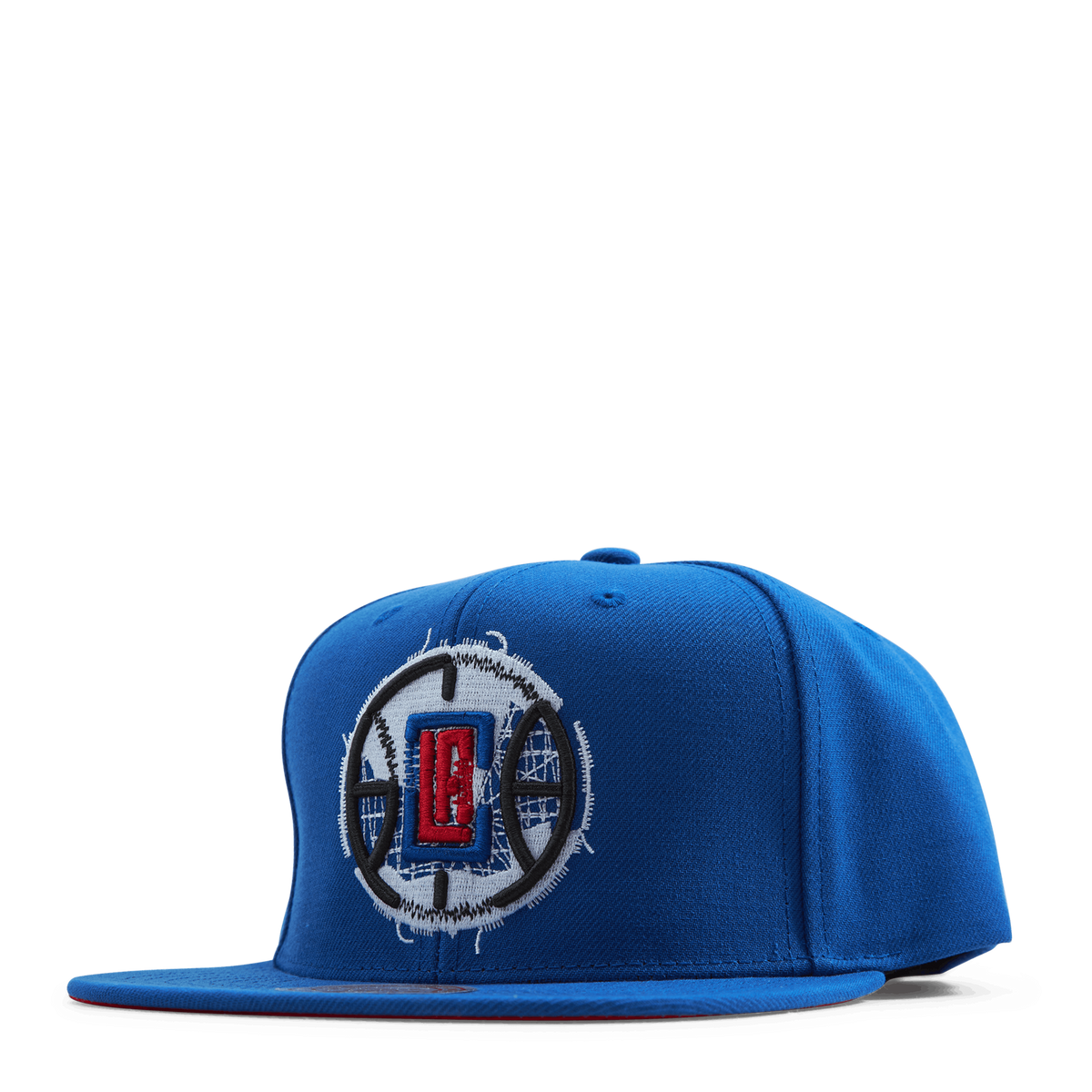 Clippers Embroidery Glitch Snapback